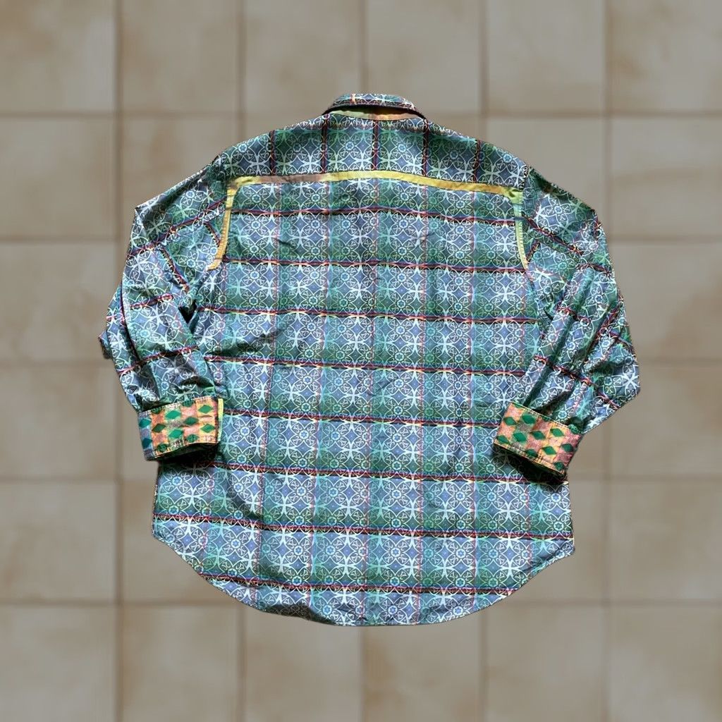 Robert Graham Robert Graham Multicolor 201/532 Limited Edition Button-Down Shirt Mens 3XL Colorful Geometric Embroidered Casual Button-Up Size US XXL / EU 58 / 5 - 1 Thumbnail