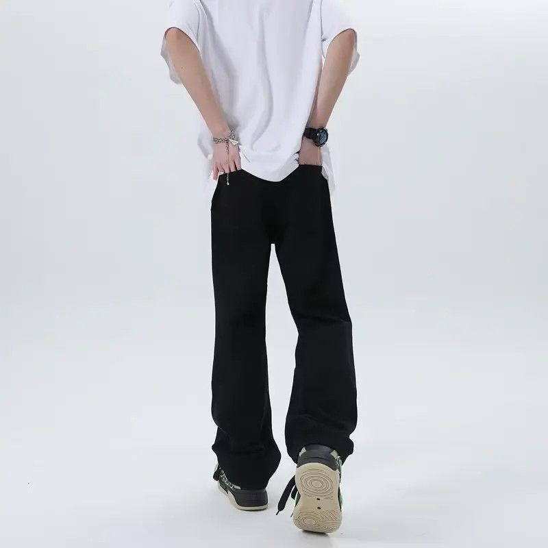 Japanese Brand Retro loose straight leg casual jeans Size US 30 / EU 46 - 5 Thumbnail