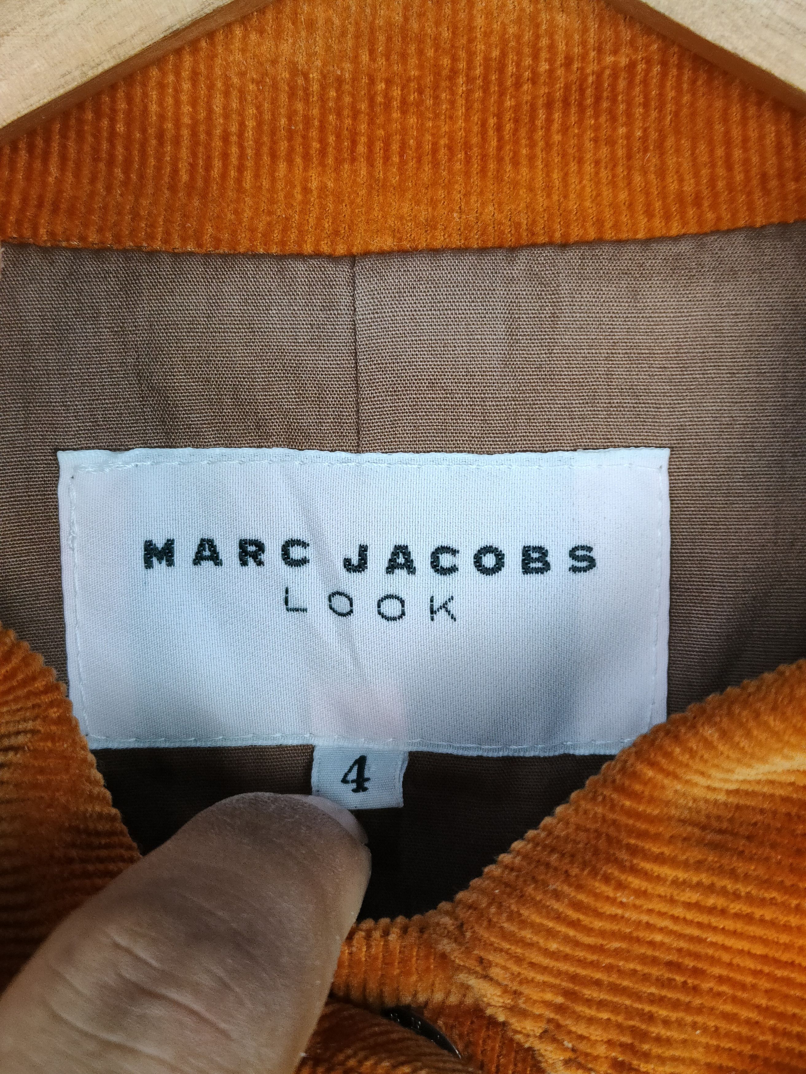 Marc Jacobs Marc Jacobs Corduroy Type-2 Jacket Size S / US 4 / IT 40 - 4 Thumbnail