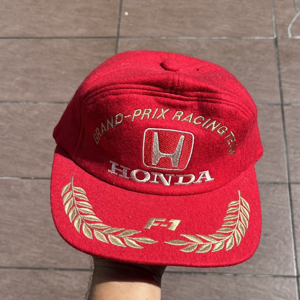 【VINTAGE CAP】HONDA｜F1 GRAND-PRIX RACING Honda Vintage F1 racing Grand prix wool cap one size | eBay