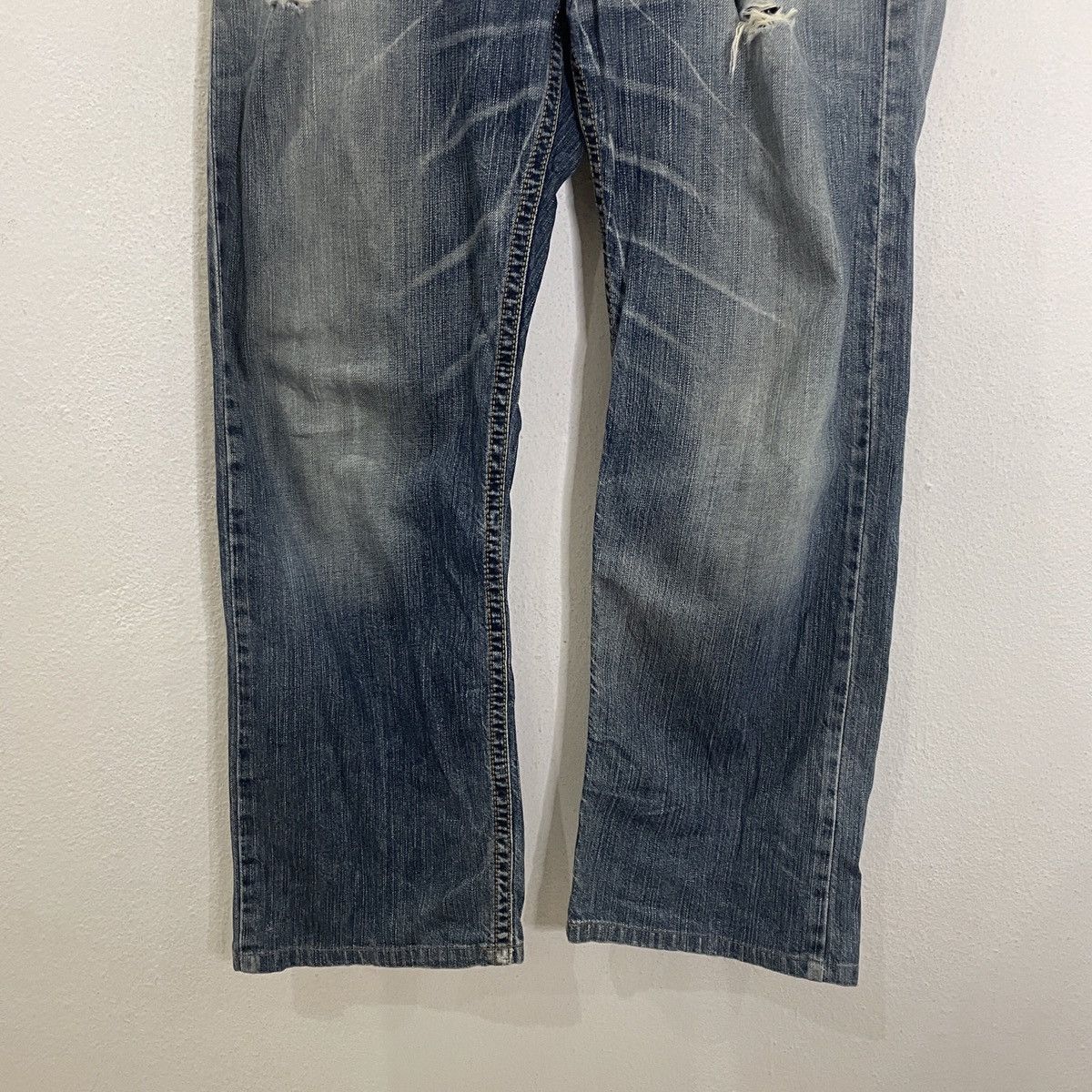 Cowboy Equipment Vintage Edwin Cowboy Distressed Denim Size US 36 / EU 52 - 4 Thumbnail