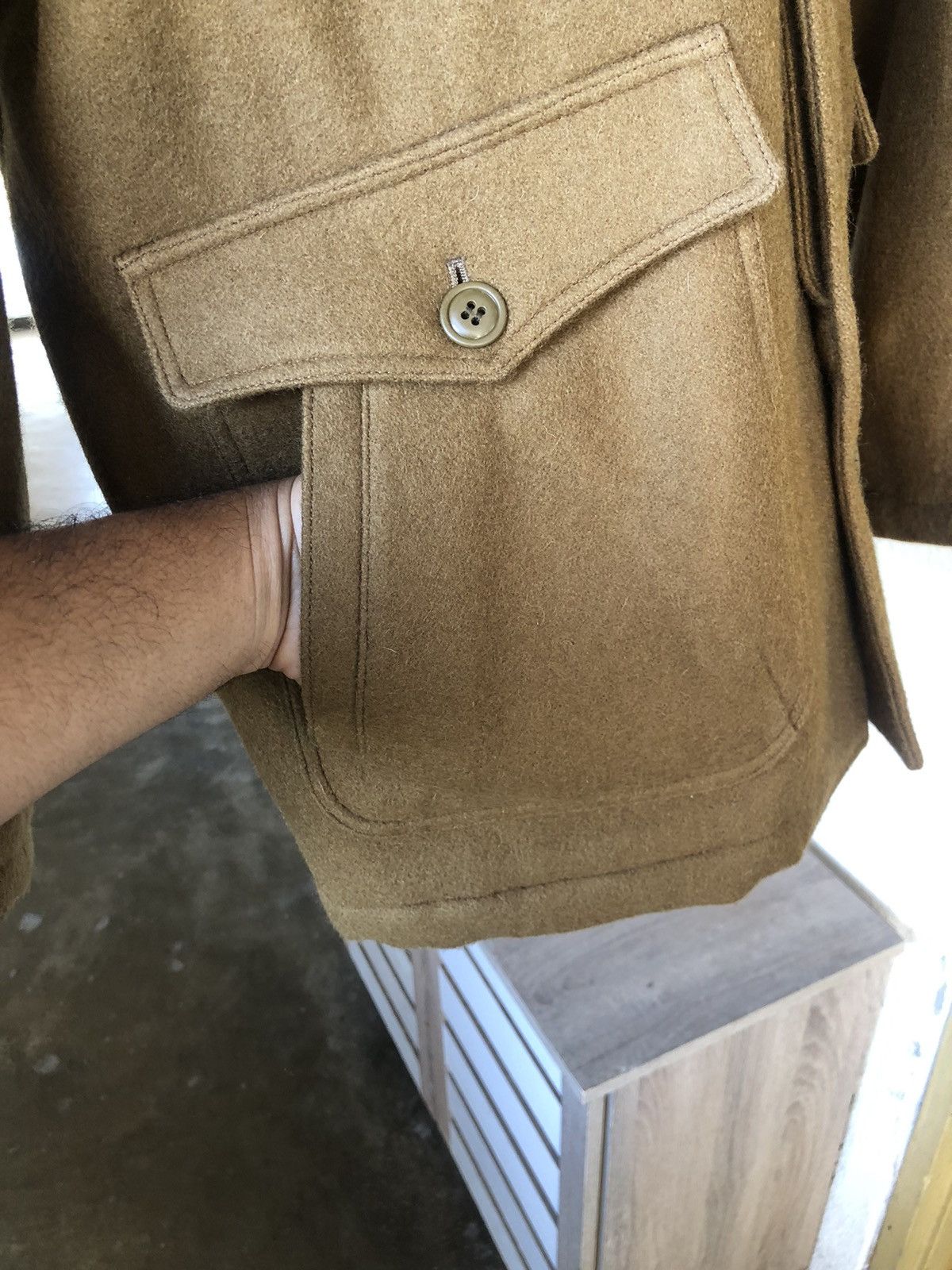 Vintage Rare🔥Vtg Nissley's Boston Club Mackinaw Cruiser Wool Jacket Size US XL / EU 56 / 4 - 11 Thumbnail