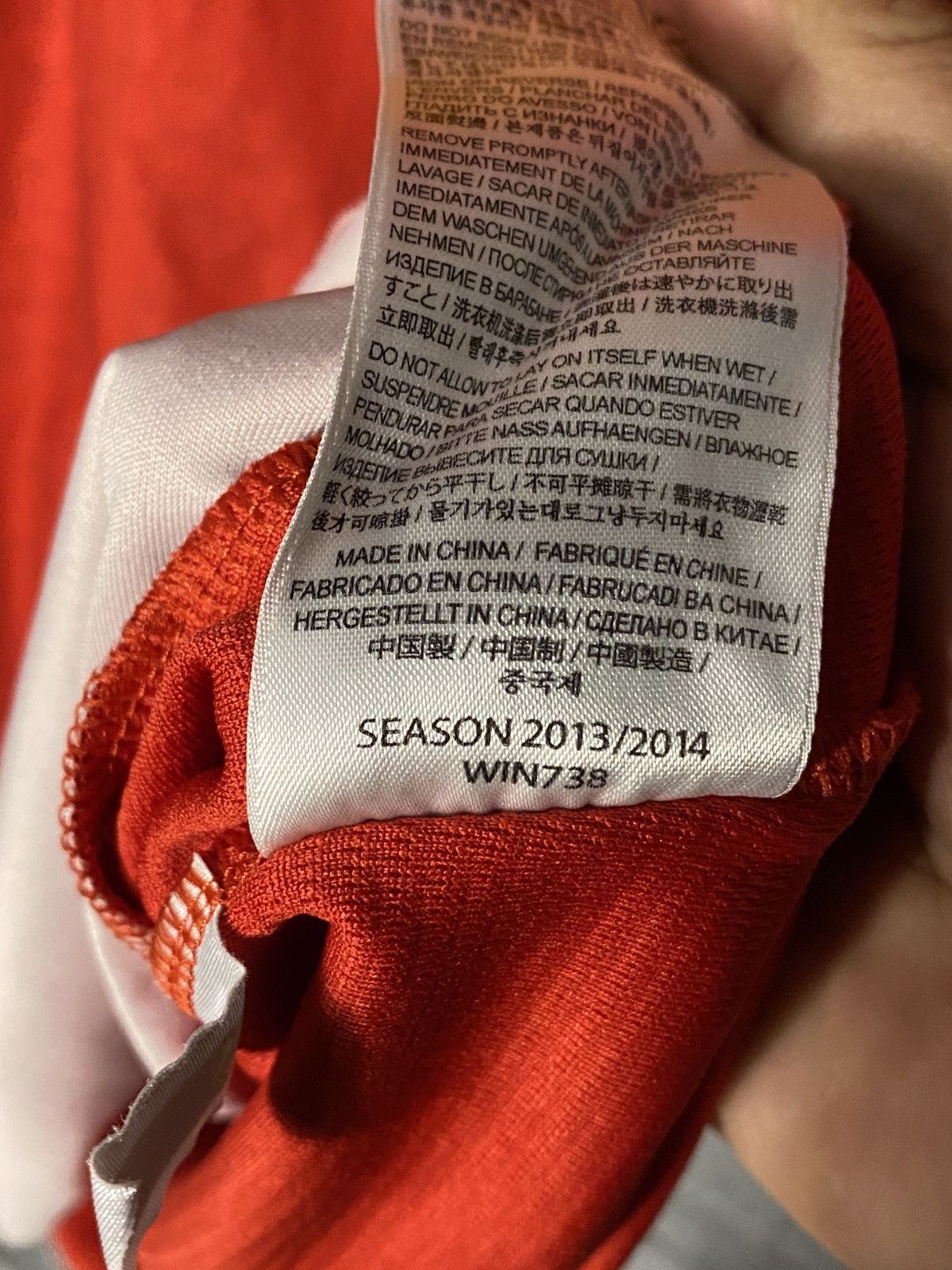Other UK × Warrior 2013/2014 Liverpool Warrior Soccer Jersey Football shirt Size US M / EU 48-50 / 2 - 7 Thumbnail