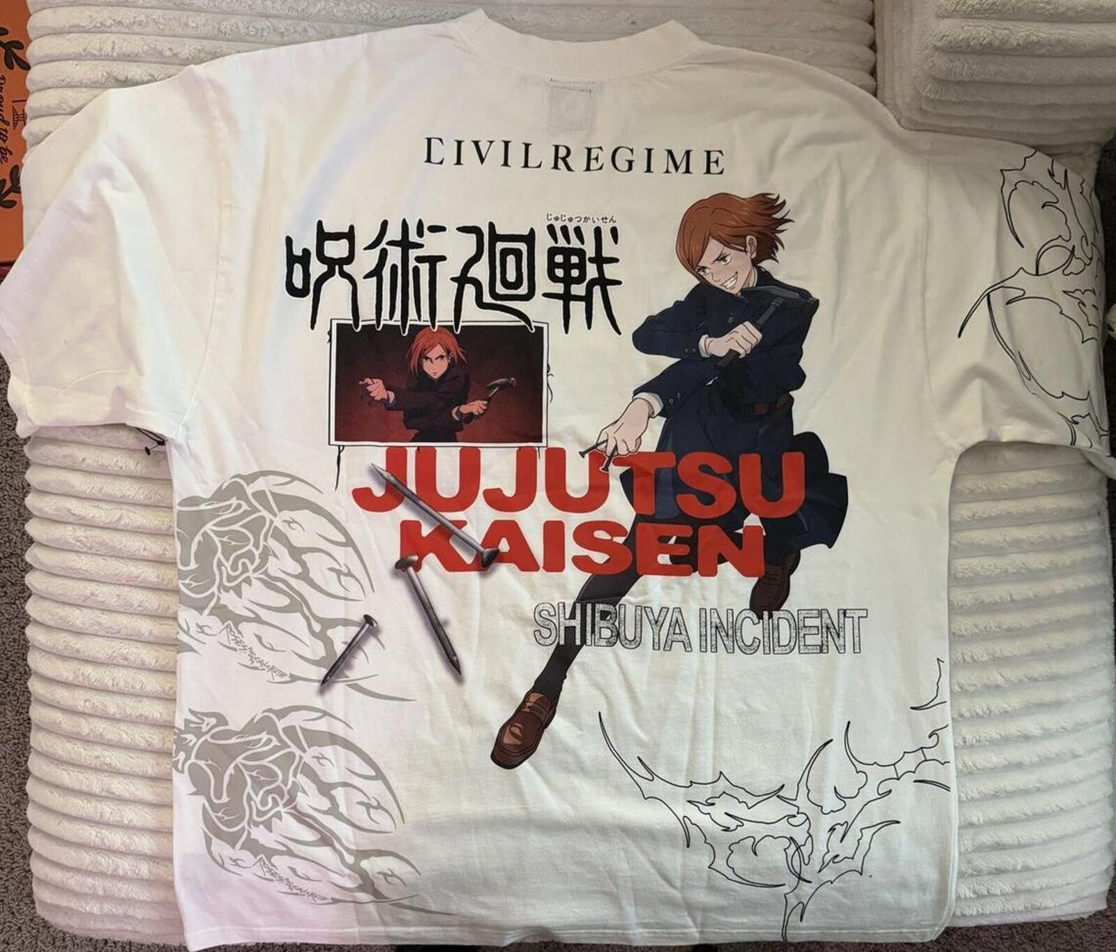Civil Regime Civil Regime Jujutsu Kaisen Shibuya Incident Nobara Size XXL Size US XXL / EU 58 / 5 - 1 Thumbnail