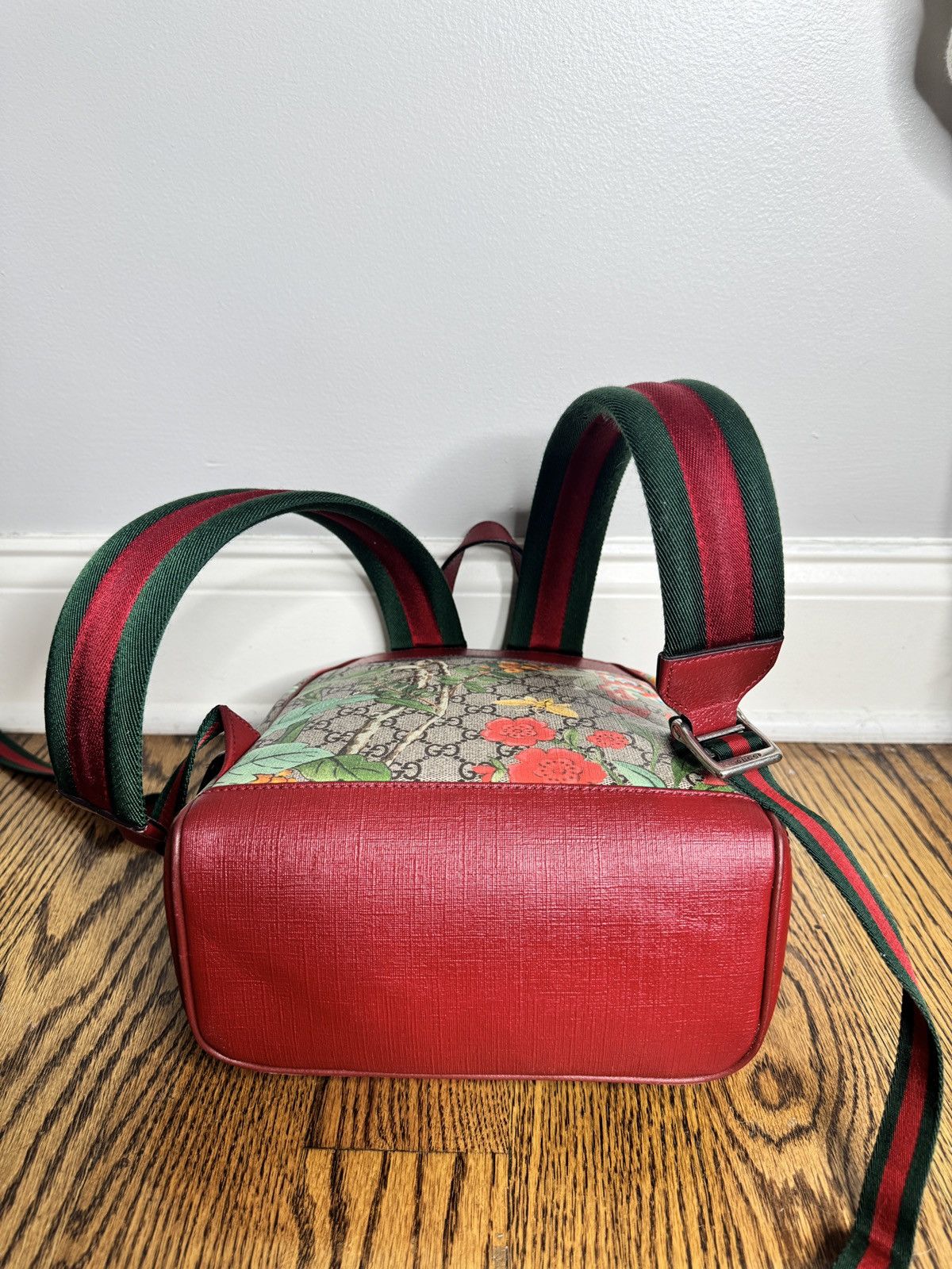 Gucci Gucci Red supreme canvas Size ONE SIZE - 4 Thumbnail