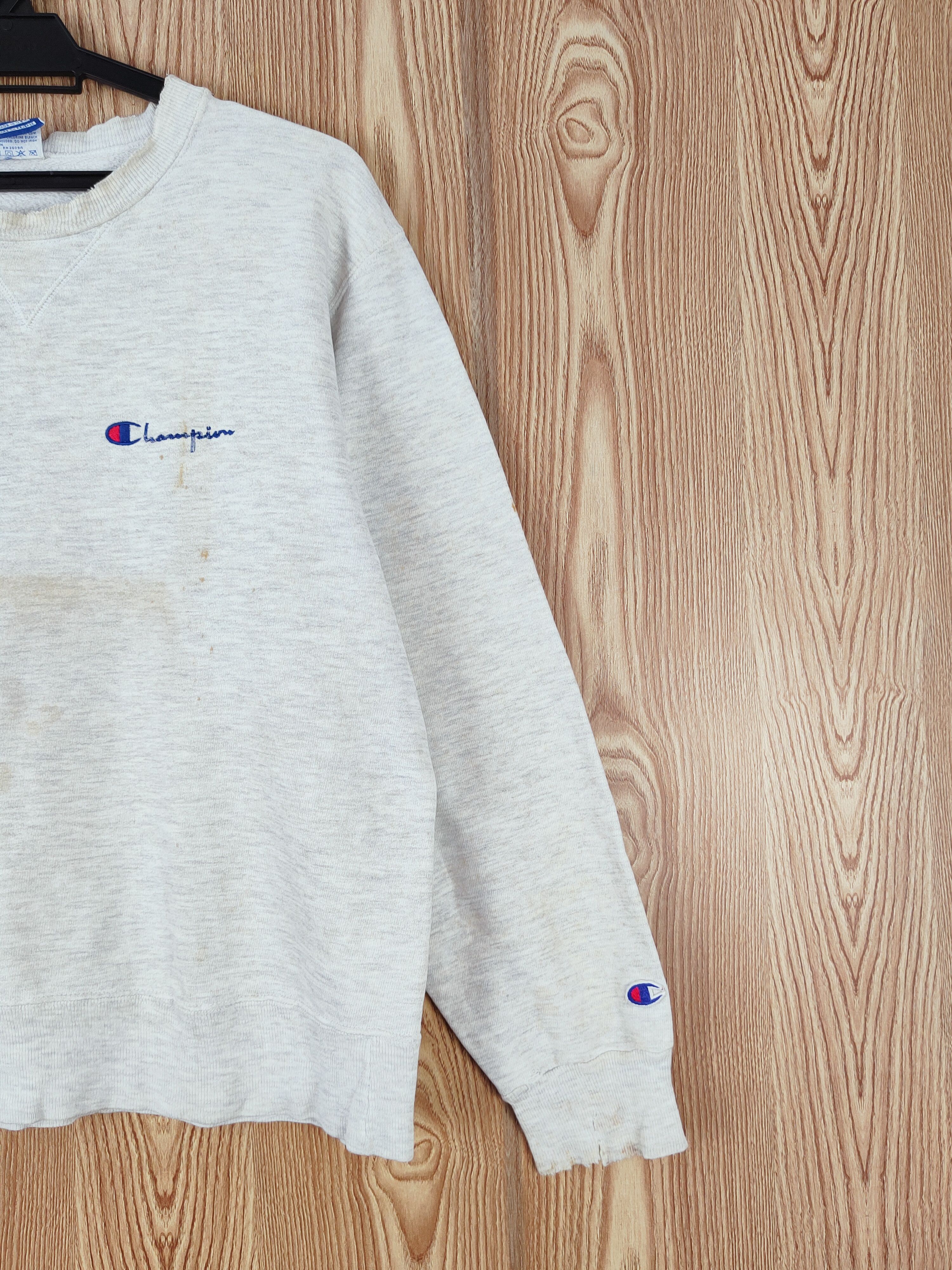 Champion × Vintage Vintage 💥 Champion Gray Sweatshirts Size US M / EU 48-50 / 2 - 8 Thumbnail