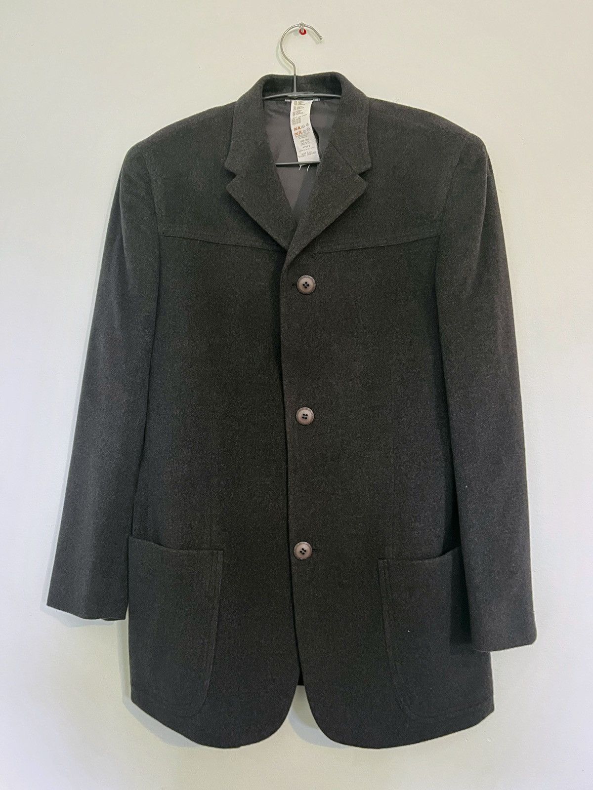 Versace Versace Angora & Cashgora Tailored Coat – Made in Italy Size US S / EU 44-46 / 1 - 1 Thumbnail