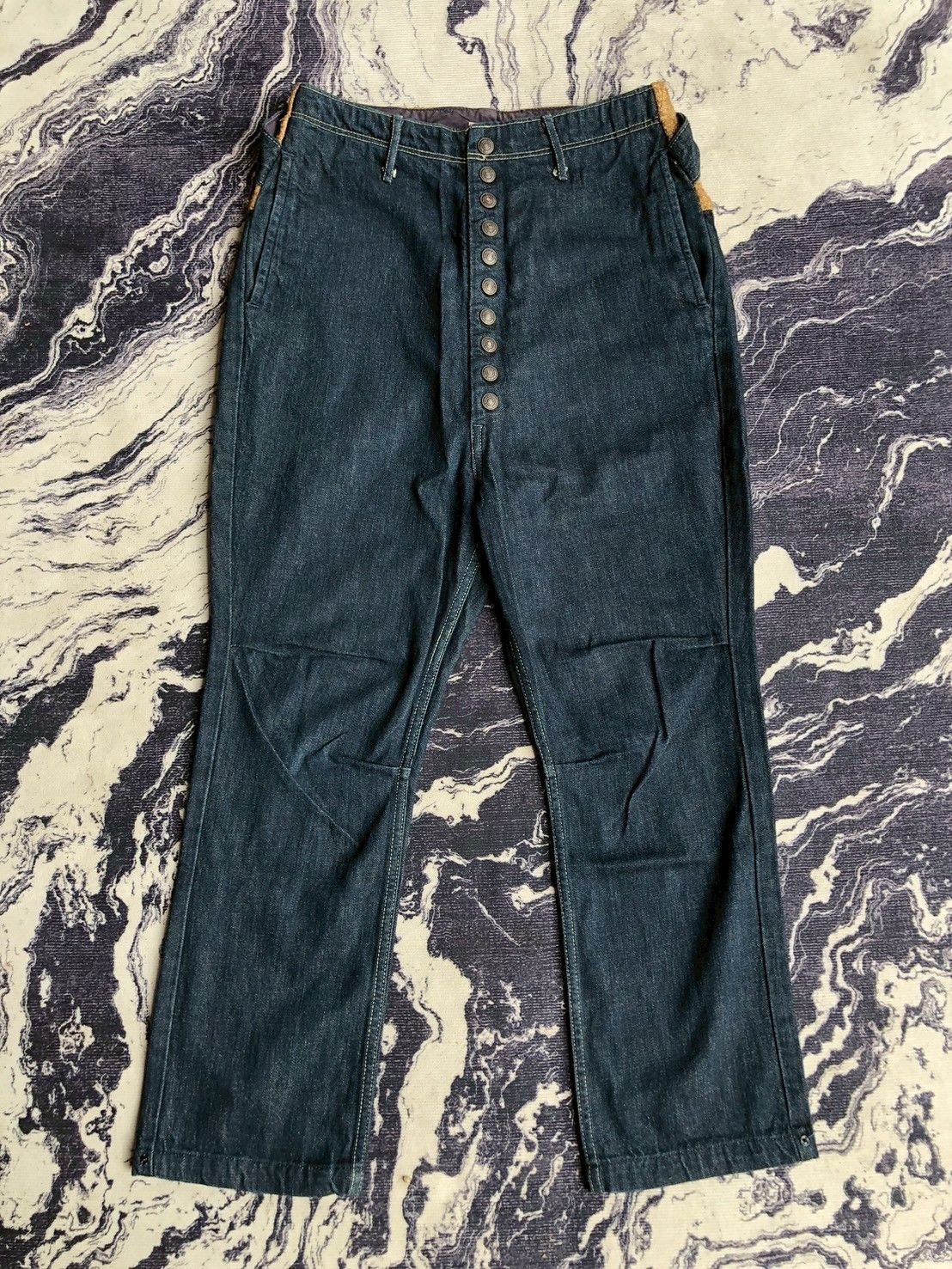 Kapital Vintage Kapital Denim Clown Pants Drop Crotch Size US 28 / EU 44 - 3 Thumbnail