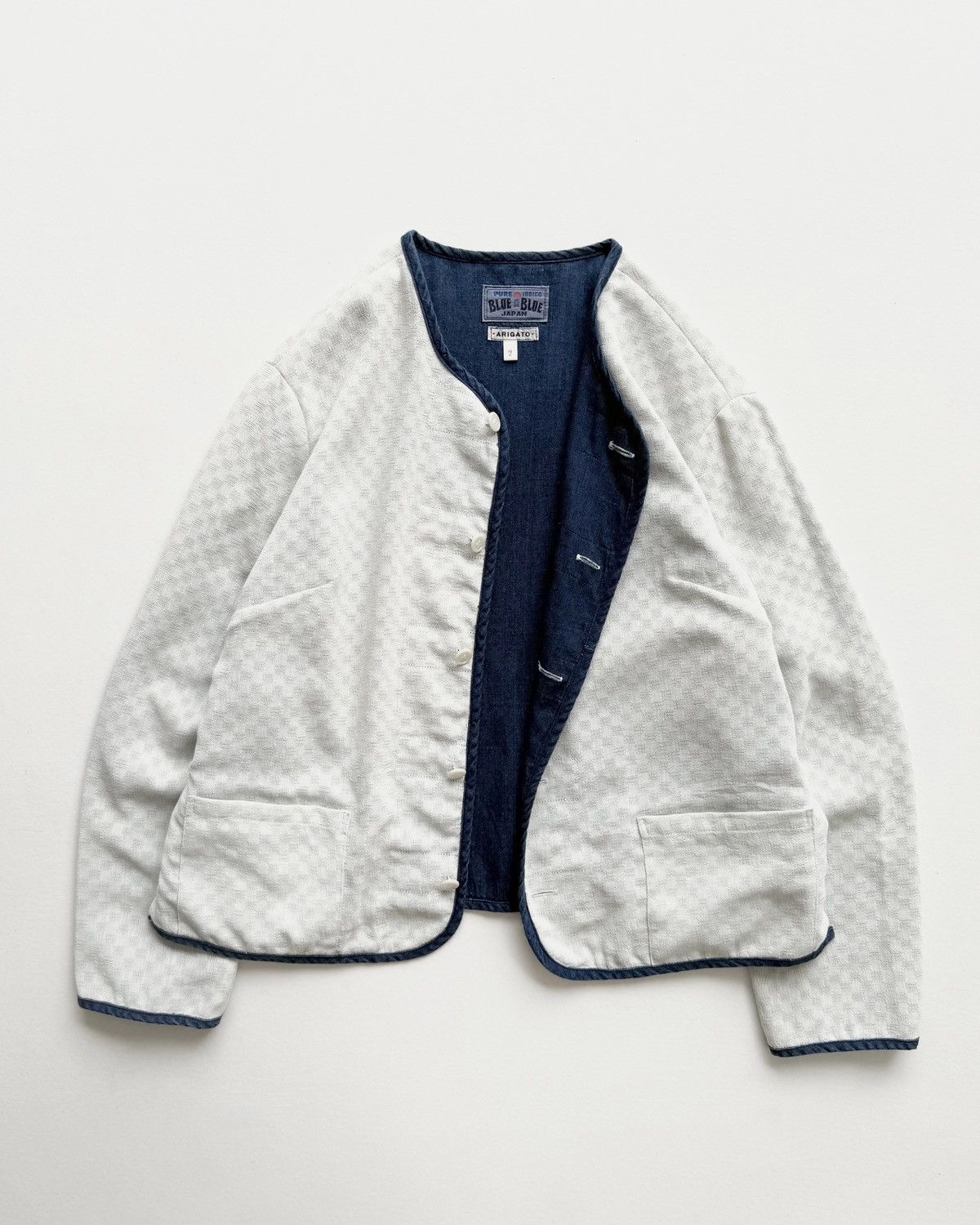 Blue Blue Japan BLUE BLUE INDIGO REVERSIBLE JACKET Size M / US 6-8 / IT 42-44 - 2 Thumbnail