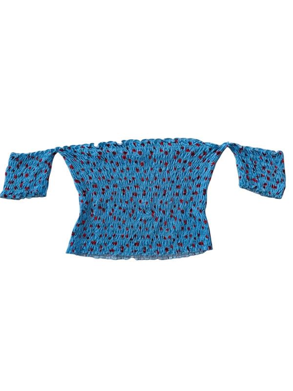 Vintage Off the shoulder crop top Size ONE SIZE - 1 Thumbnail