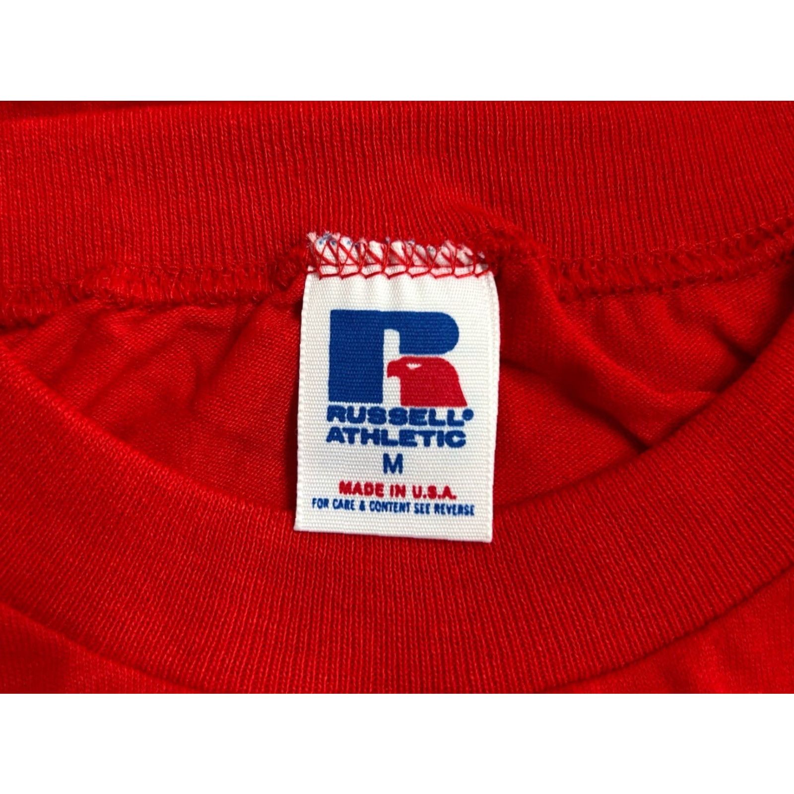 Russell Athletic VINTAGE Russell Athletic Long Sleeve Shirt Mens M Red 90s NWOT NOS USA Made Shirt Mens Red 90s Size US M / EU 48-50 / 2 - 4 Thumbnail