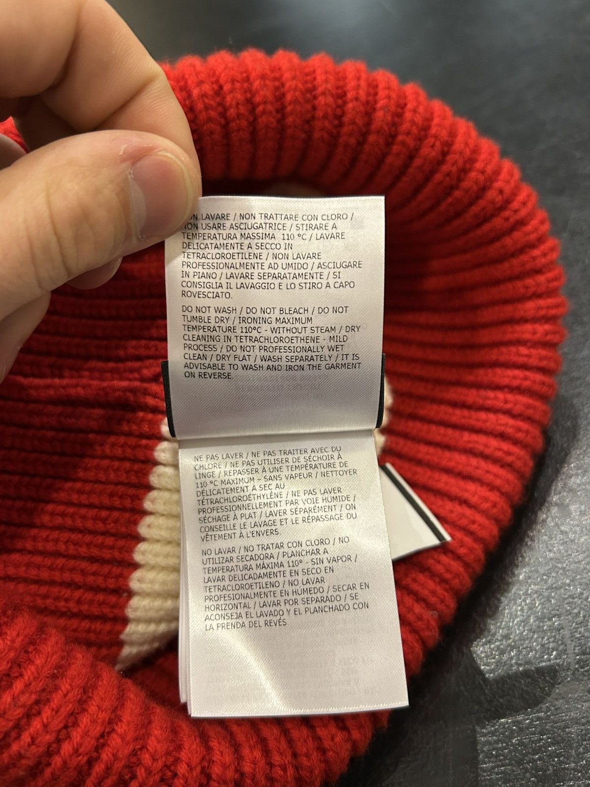 Moncler Moncler Genius Knit Beanie Size ONE SIZE - 5 Thumbnail