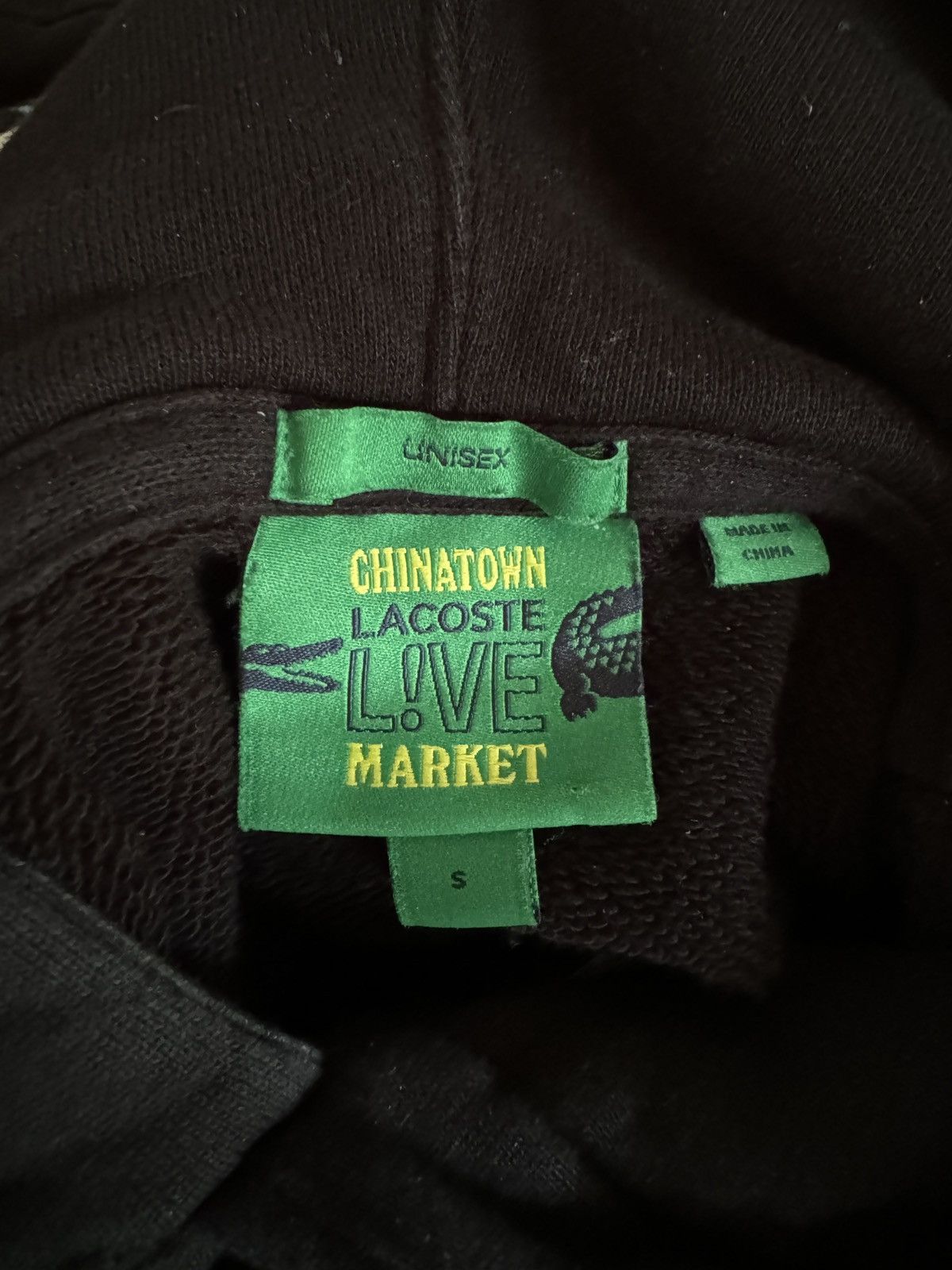 Lacoste × Market Rare Lacoste x Chinatown Market Rainbow Logo Hoodie Size US S / EU 44-46 / 1 - 3 Thumbnail