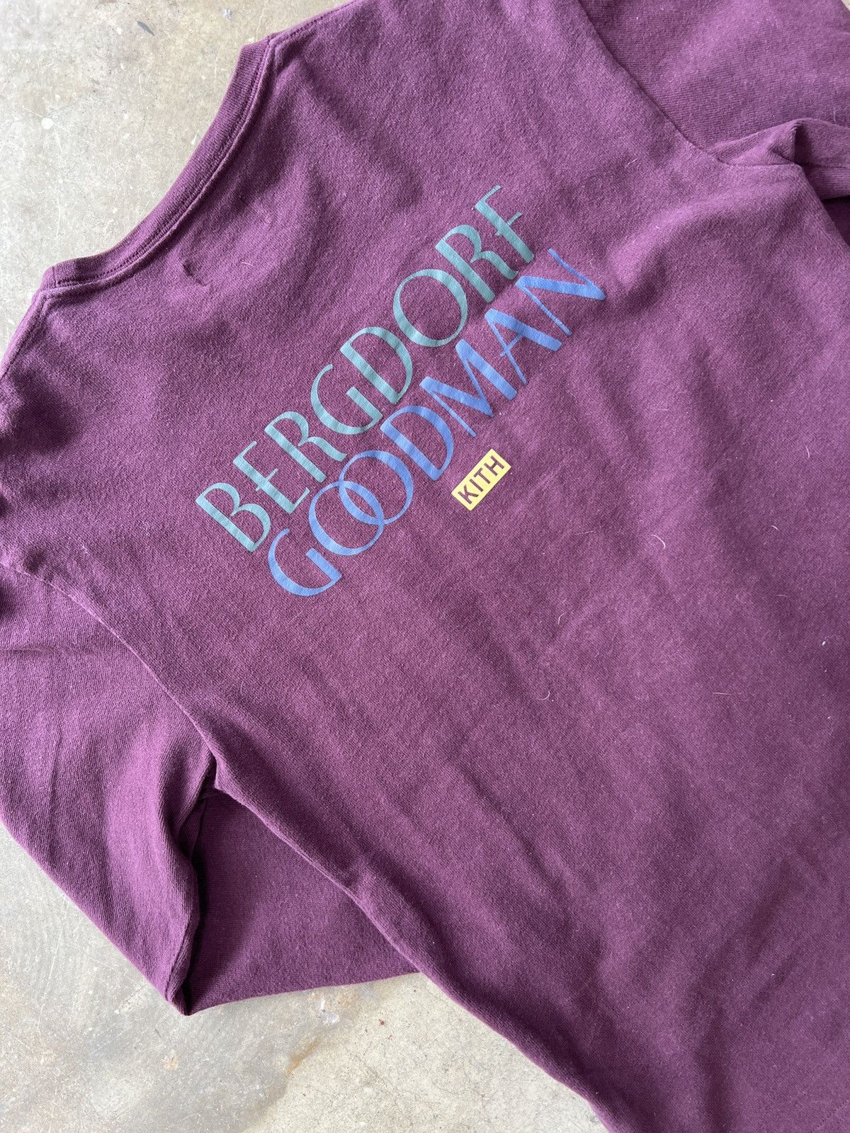 Bergdorf Goodman × Kith Kith x Bergdorf Goodman Crewneck Tee Sz 