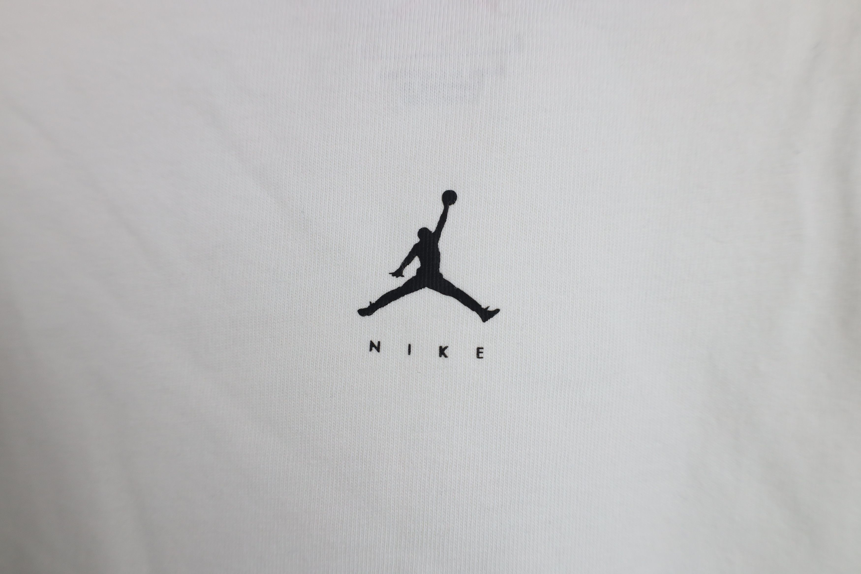 Nike Nike Air Jordan Jumpman Short Sleeve T-Shirt White Cotton Size US S / EU 44-46 / 1 - 11 Thumbnail