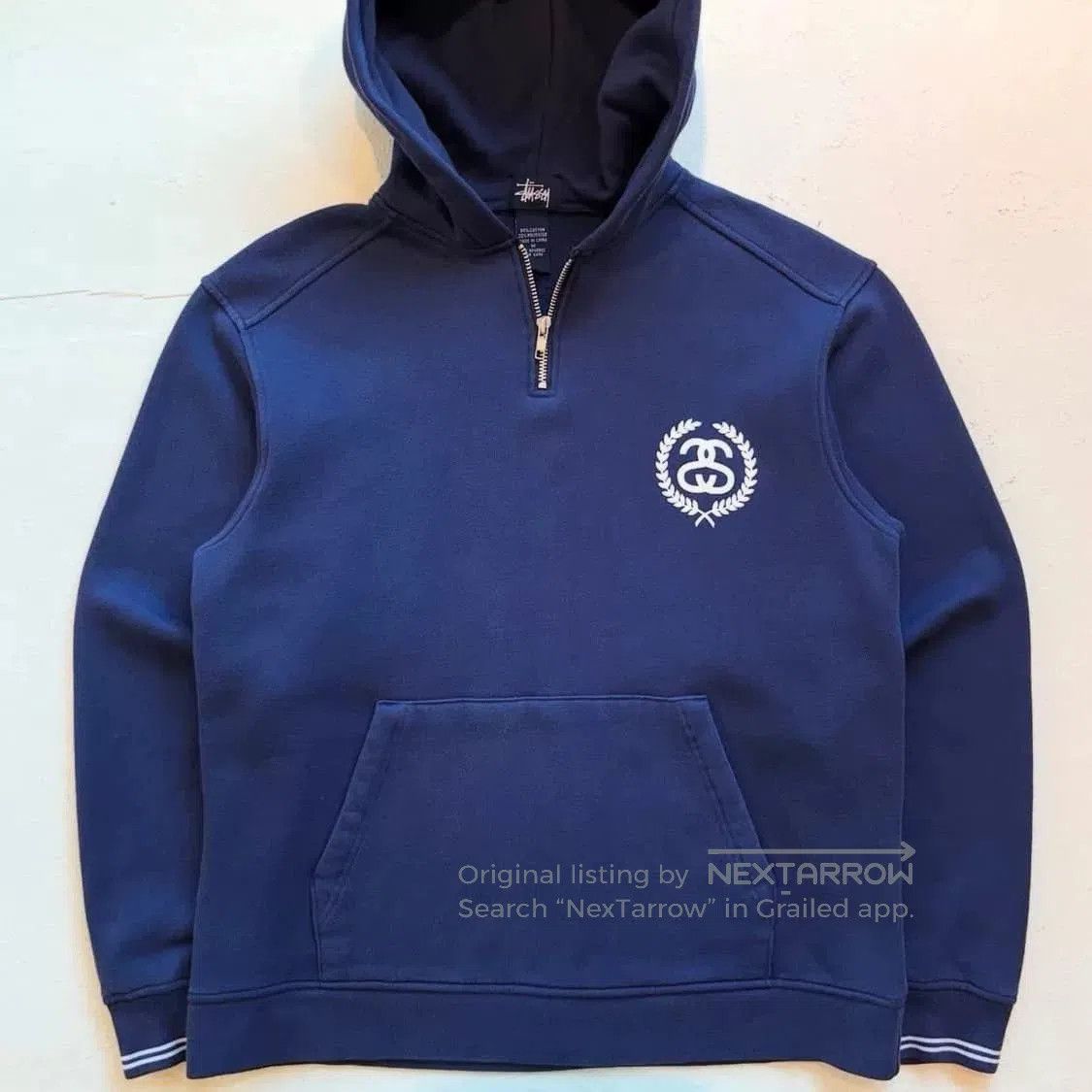 Stussy Stussy Vintage Prussian Blue Hoodie. Size US M / EU 48-50 / 2 - 2 Thumbnail