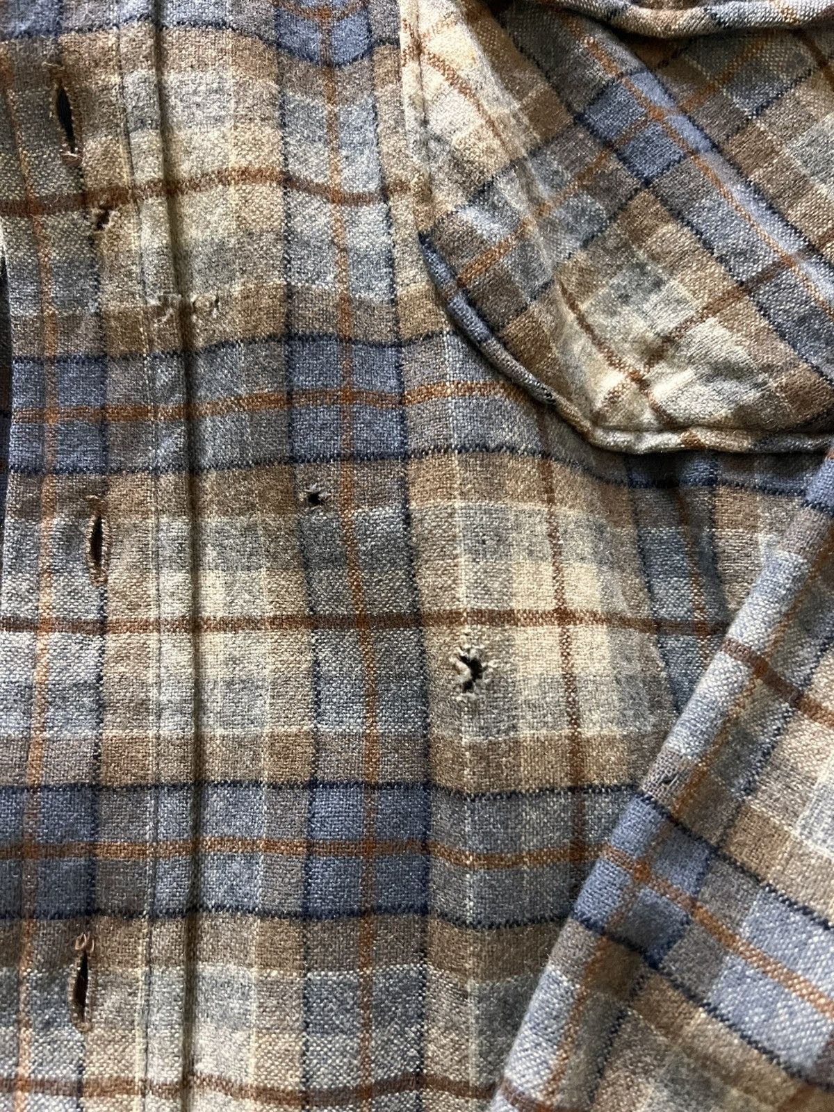 Pendleton × Vintage Vintage Pure Wool Pendleton Flannel Made in USA Size US L / EU 52-54 / 3 - 2 Thumbnail