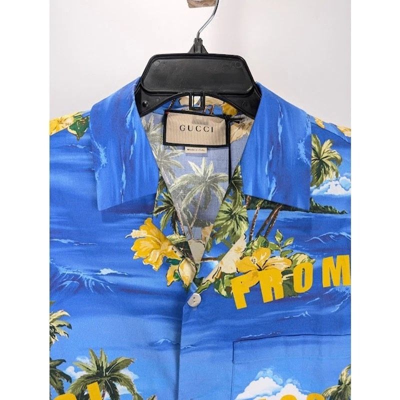 Gucci o1rshd1 Shirt in Multicolor Size US M / EU 48-50 / 2 - 9 Thumbnail