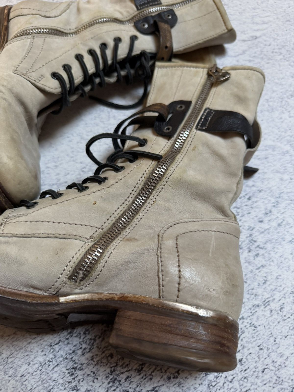A.S.98 Ann Demeulemeester, CCP Style Boots Womens Y2K Opium Awantga Size US 8 / IT 38 - 11 Thumbnail