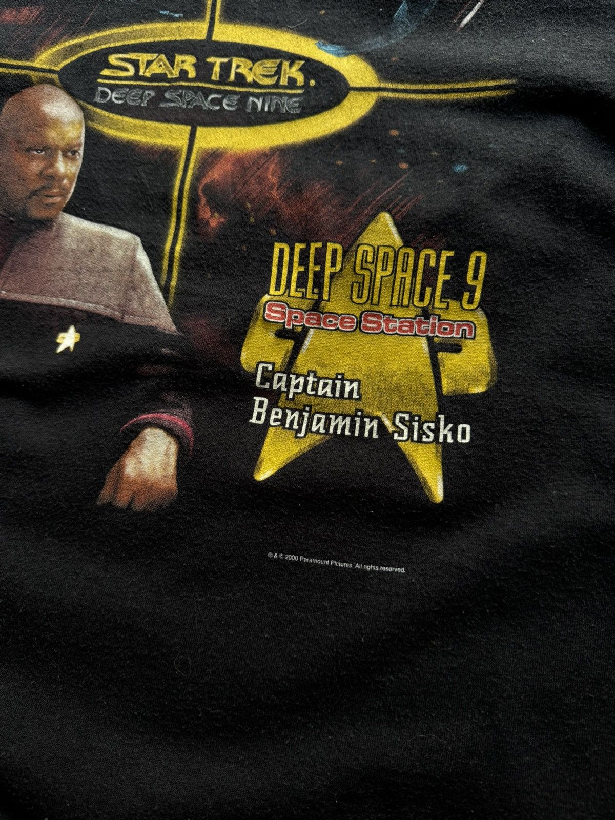 Vintage Star Trek Vintage 2000s Deep Space Nine benjamin Sisko Xl Size US L / EU 52-54 / 3 - 4 Thumbnail