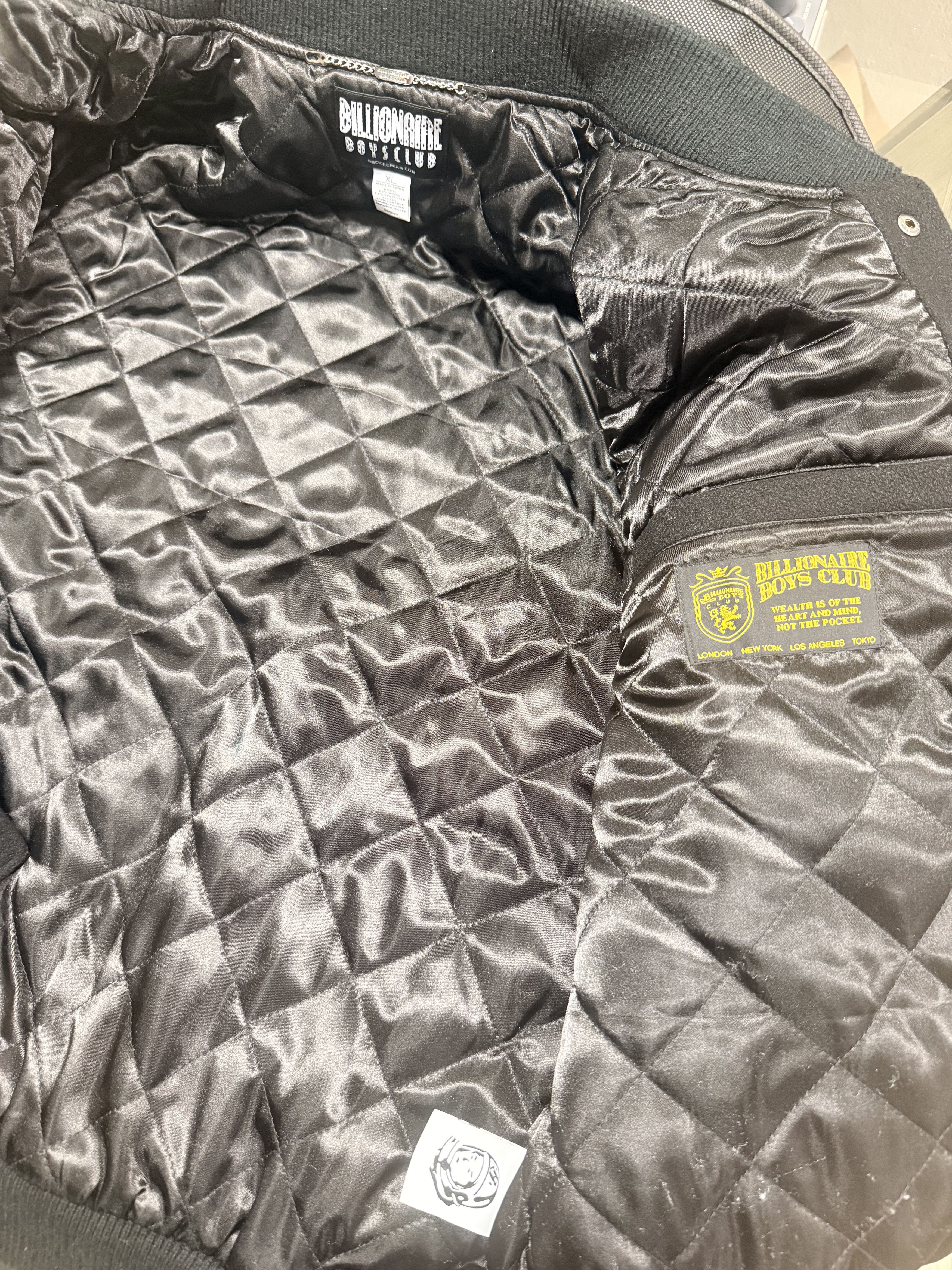 Billionaire Boys Club Billionaire Boys Club Men's Black and Grey Jacket Size US XL / EU 56 / 4 - 5 Thumbnail