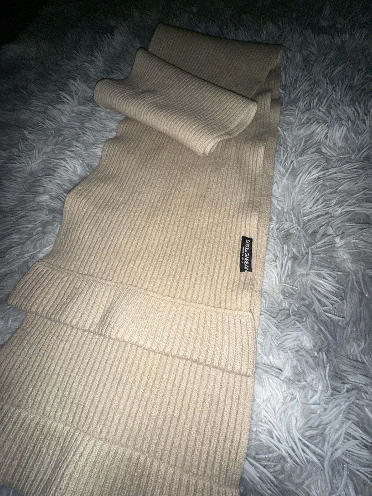 Dolce & Gabbana Dolce & Gabbana long knit scarf Size ONE SIZE - 3 Thumbnail