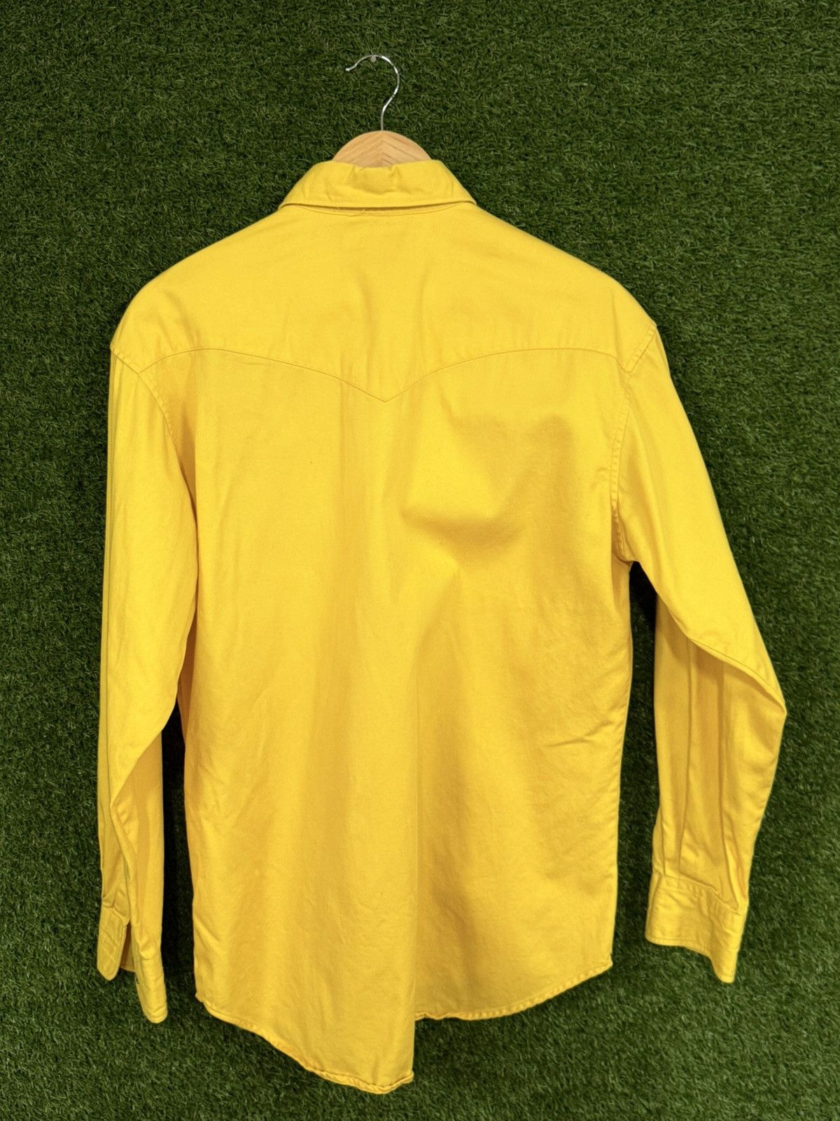 Wrangler Vintage Wrangler Bull Rider Yellow 90s Cowboy Western Shirt Size US M / EU 48-50 / 2 - 5 Thumbnail