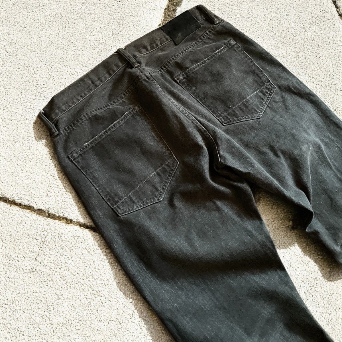 Allsaints × Iggy × Vintage Vintage AllSaints Iggy Slim Fit Grey Jeans Size US 34 / EU 50 - 10 Thumbnail