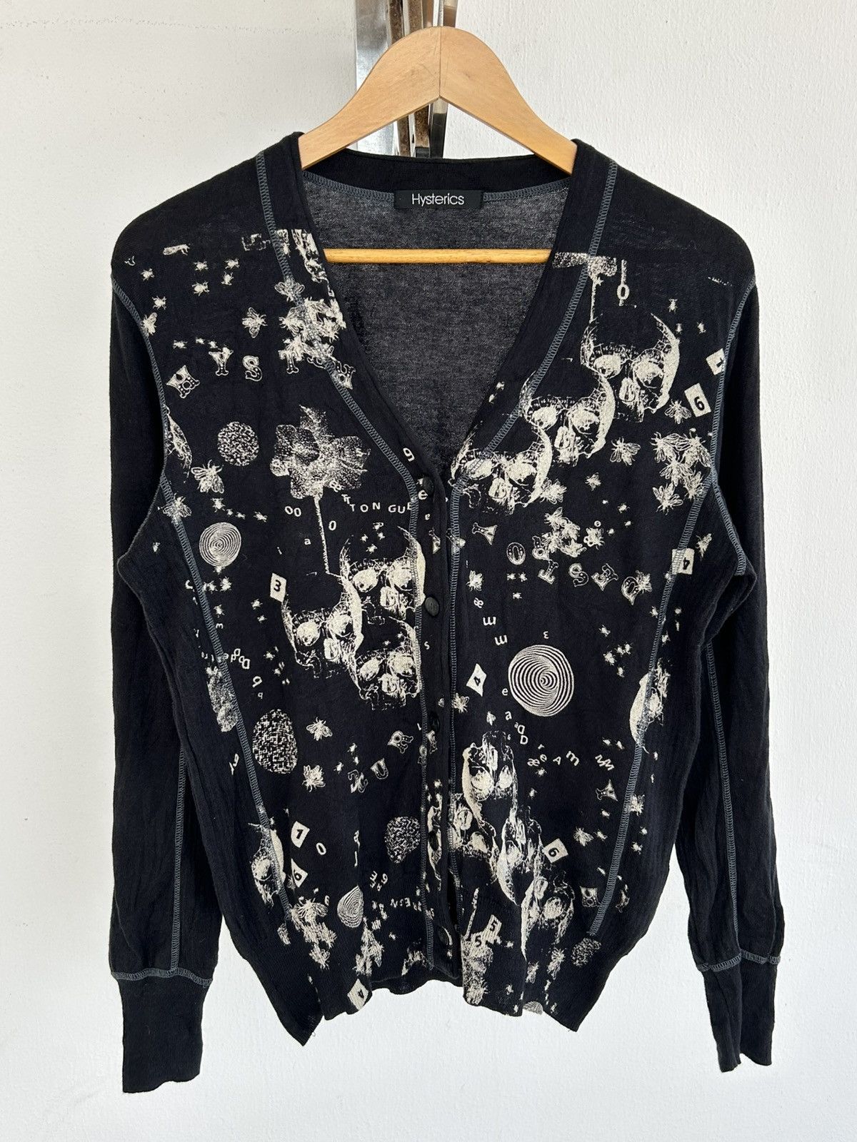 Hysteric Glamour Hysteric Glamour VIP Club Collegiate Cardigan