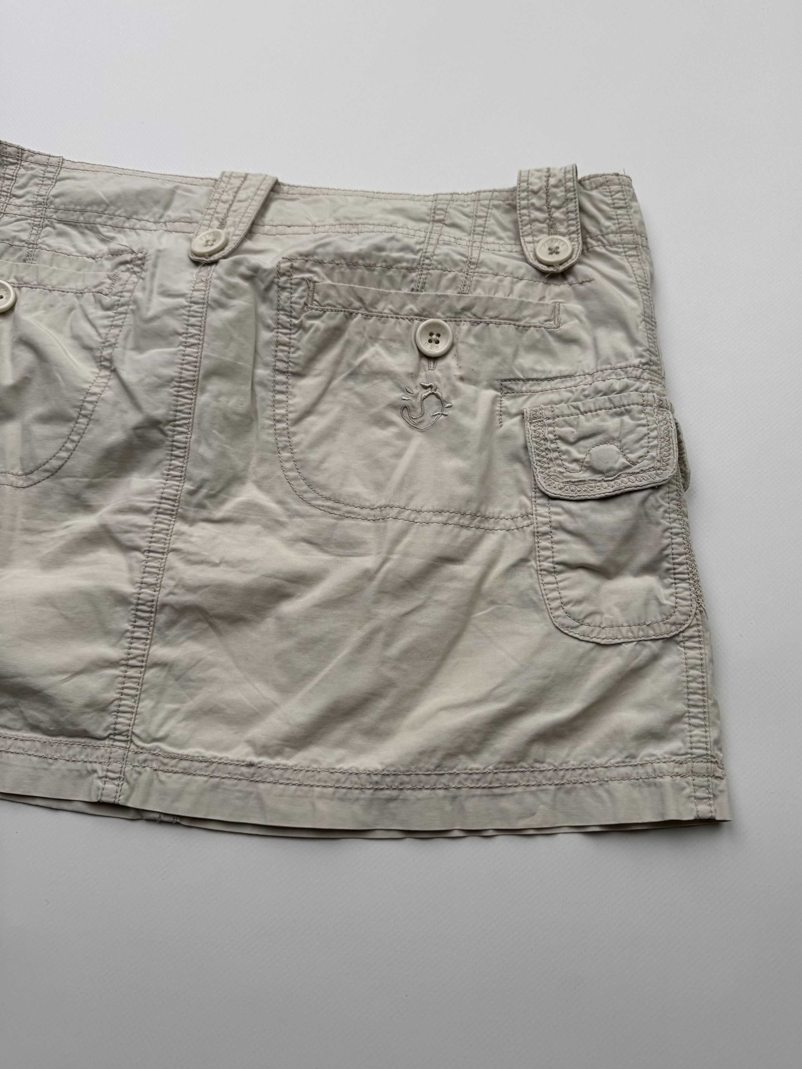 Vintage Vintage Cargo Mini Skirt B319(V307)E2 Size 29" - 7 Thumbnail