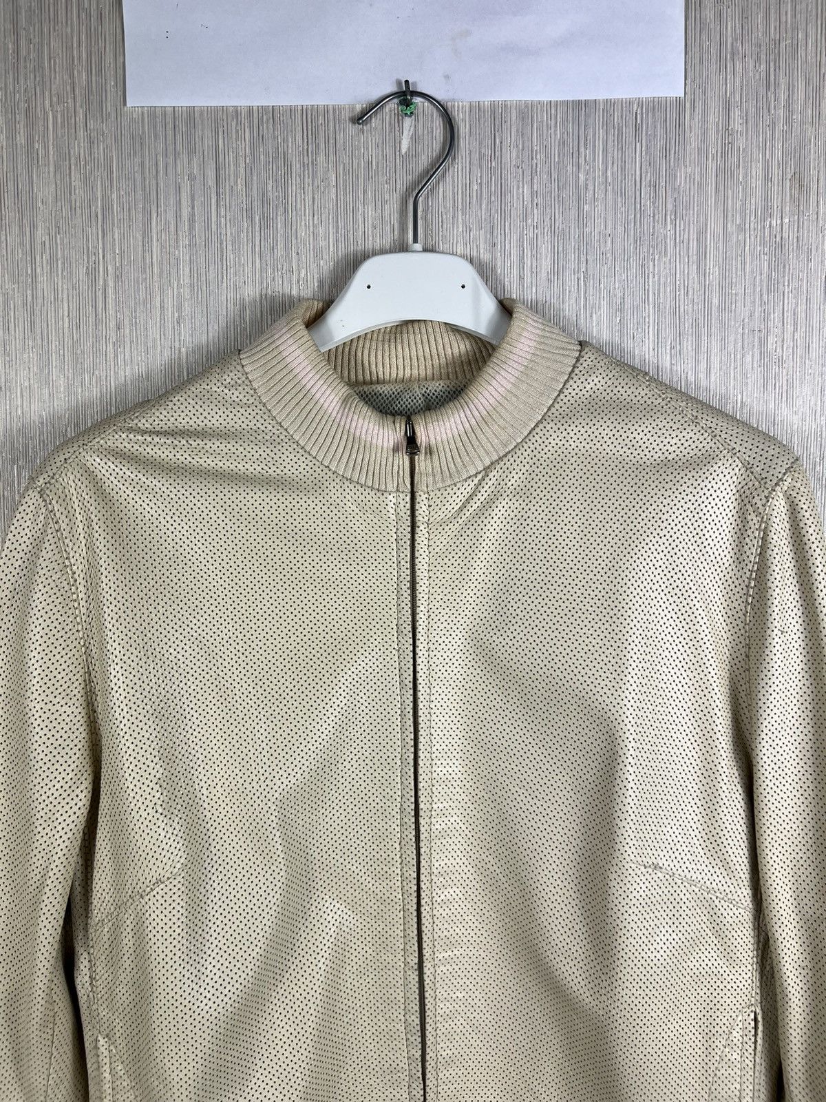 Gianfranco Ferre Vintage Gianfranco Ferre jeans y2k airy holes leather jacket Size S / US 4 / IT 40 - 3 Thumbnail