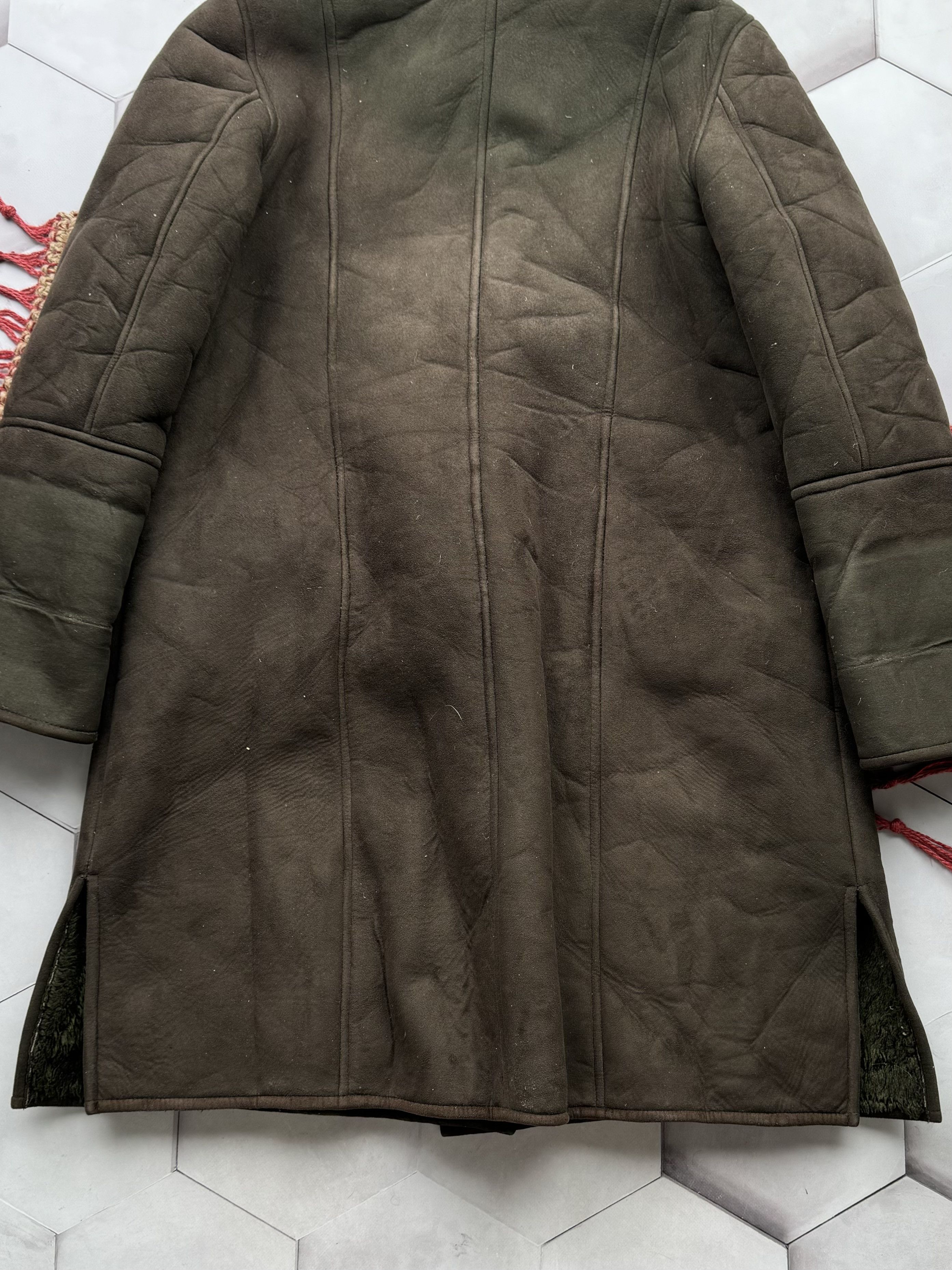 Vintage Vintage Sun Faded Faux Sheepskin Coat(E4) Size L / US 10 / IT 46 - 12 Thumbnail