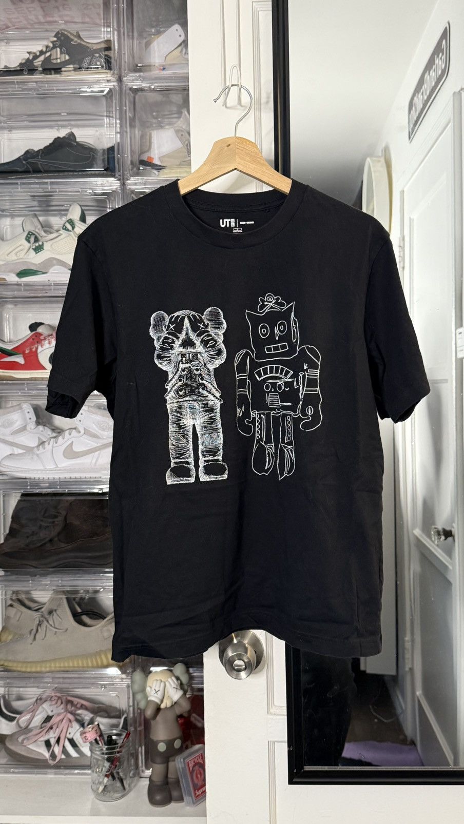 Kaws Kaws x Andy Warhol Tee "Black" (L) *PREOWNED* Size US L / EU 52-54 / 3 - 1 Thumbnail