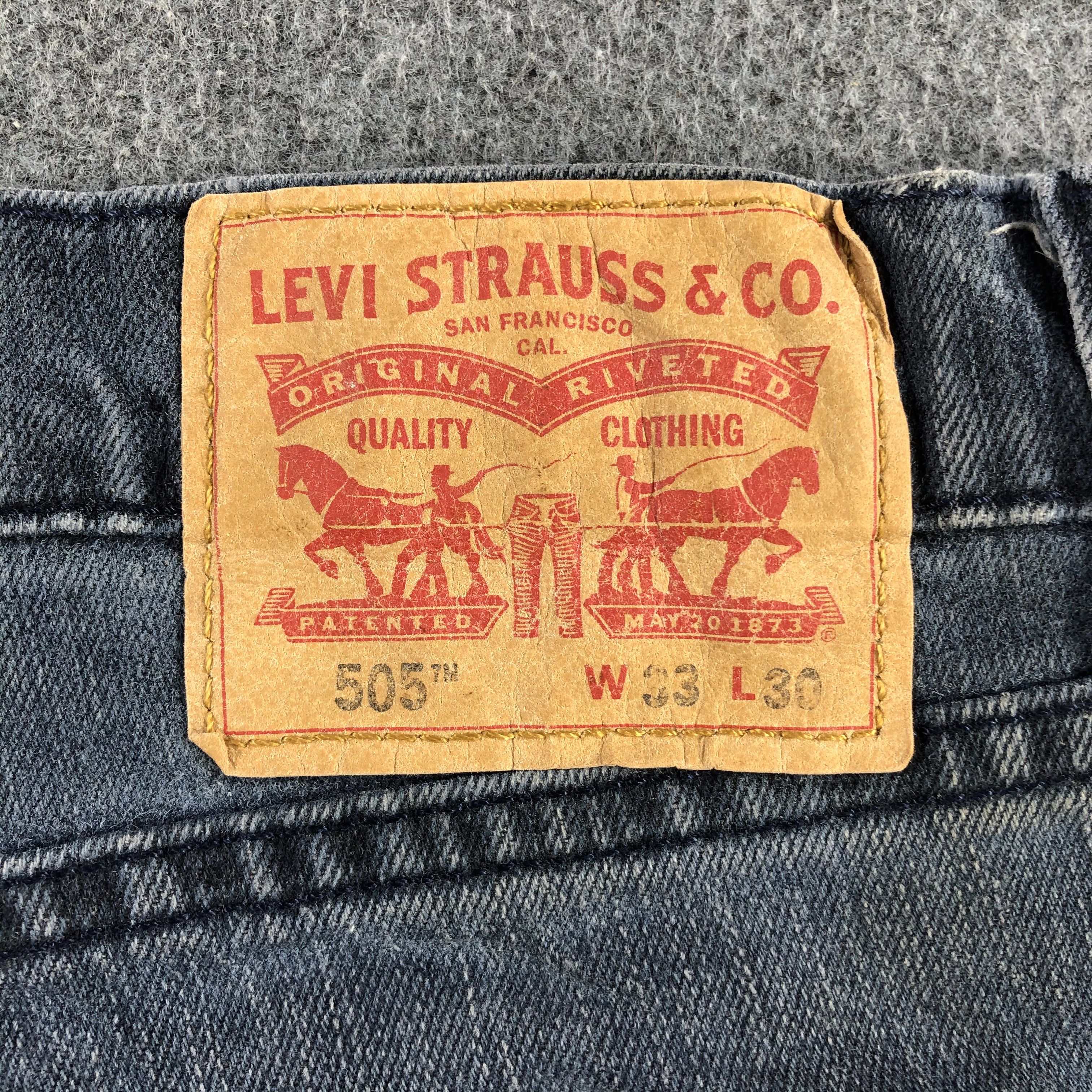 Levi's Vintage Levis 505 Earth Tone Jeans-J1503 Size US 32 / EU 48 - 5 Thumbnail