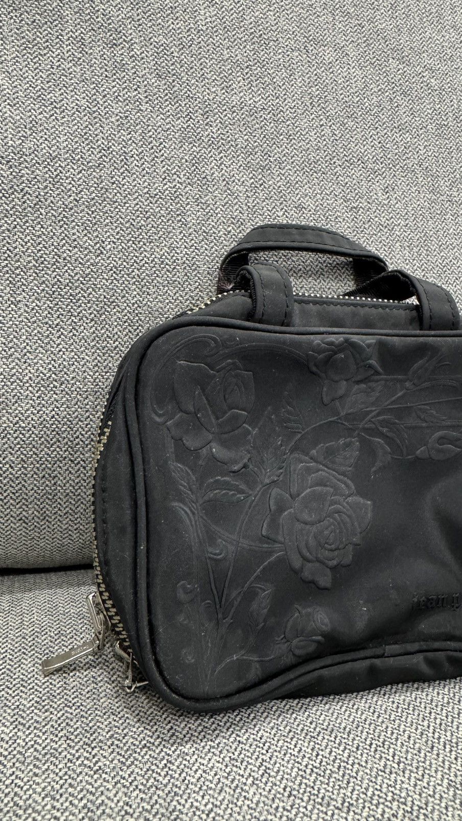Jean Paul Gaultier Jean Paul Gaultier Roses Embossed Pouch Bag Size ONE SIZE - 5 Thumbnail