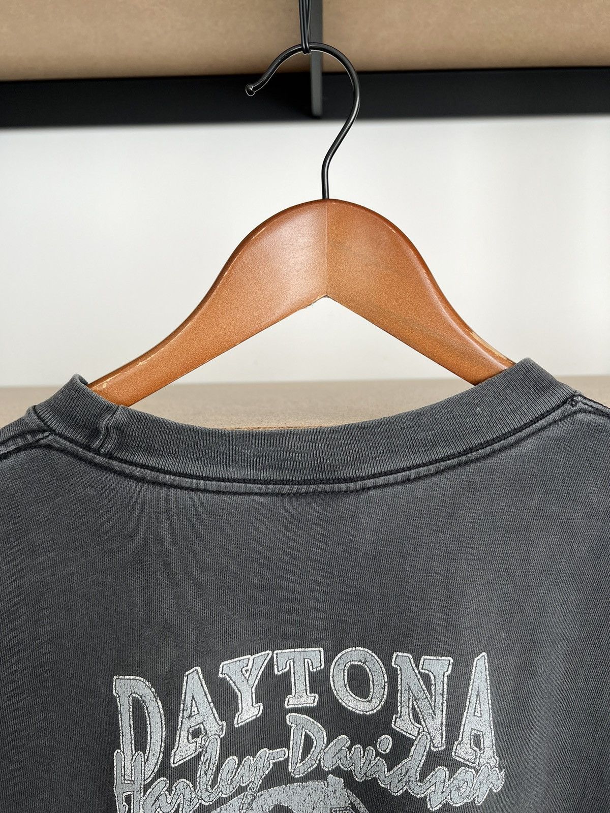Harley Davidson Vintage 2001 Harley Davidson Fire Horse Flame Daytona Tshirt Size US M / EU 48-50 / 2 - 20 Thumbnail