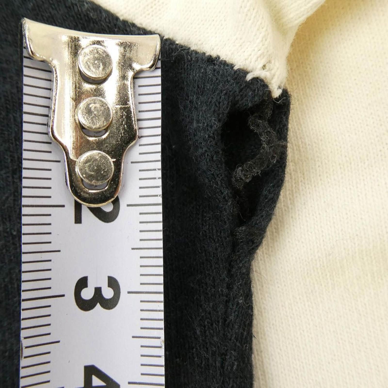 Chrome Hearts Chrome Hearts - Black and Cream Raglan Sleeve T-Shirt Size US S / EU 44-46 / 1 - 7 Thumbnail