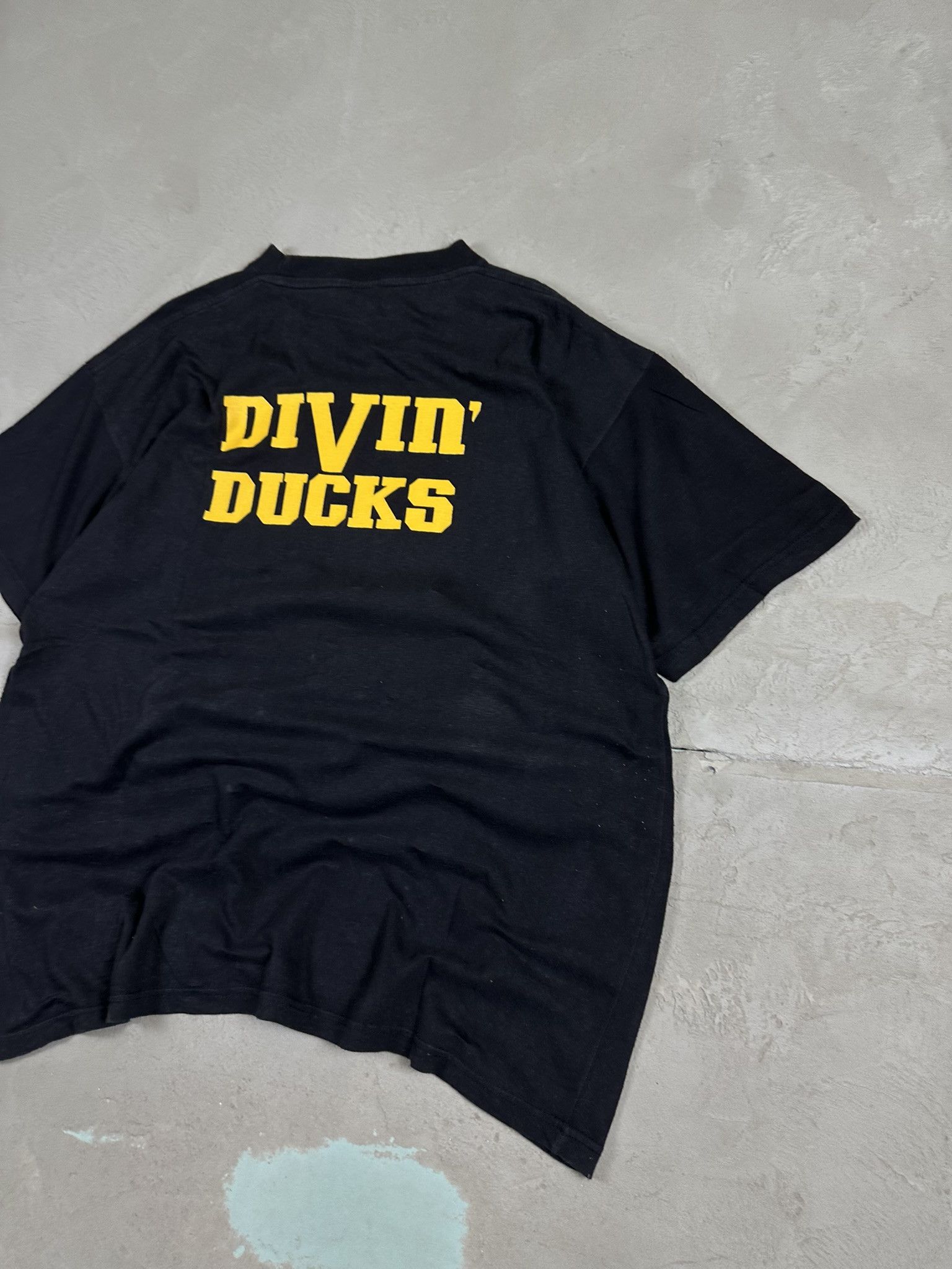 Band Tees × Vintage Vintage Y2k Divin Ducks Rock Band Promo T-shirt Size US XL / EU 56 / 4 - 11 Thumbnail