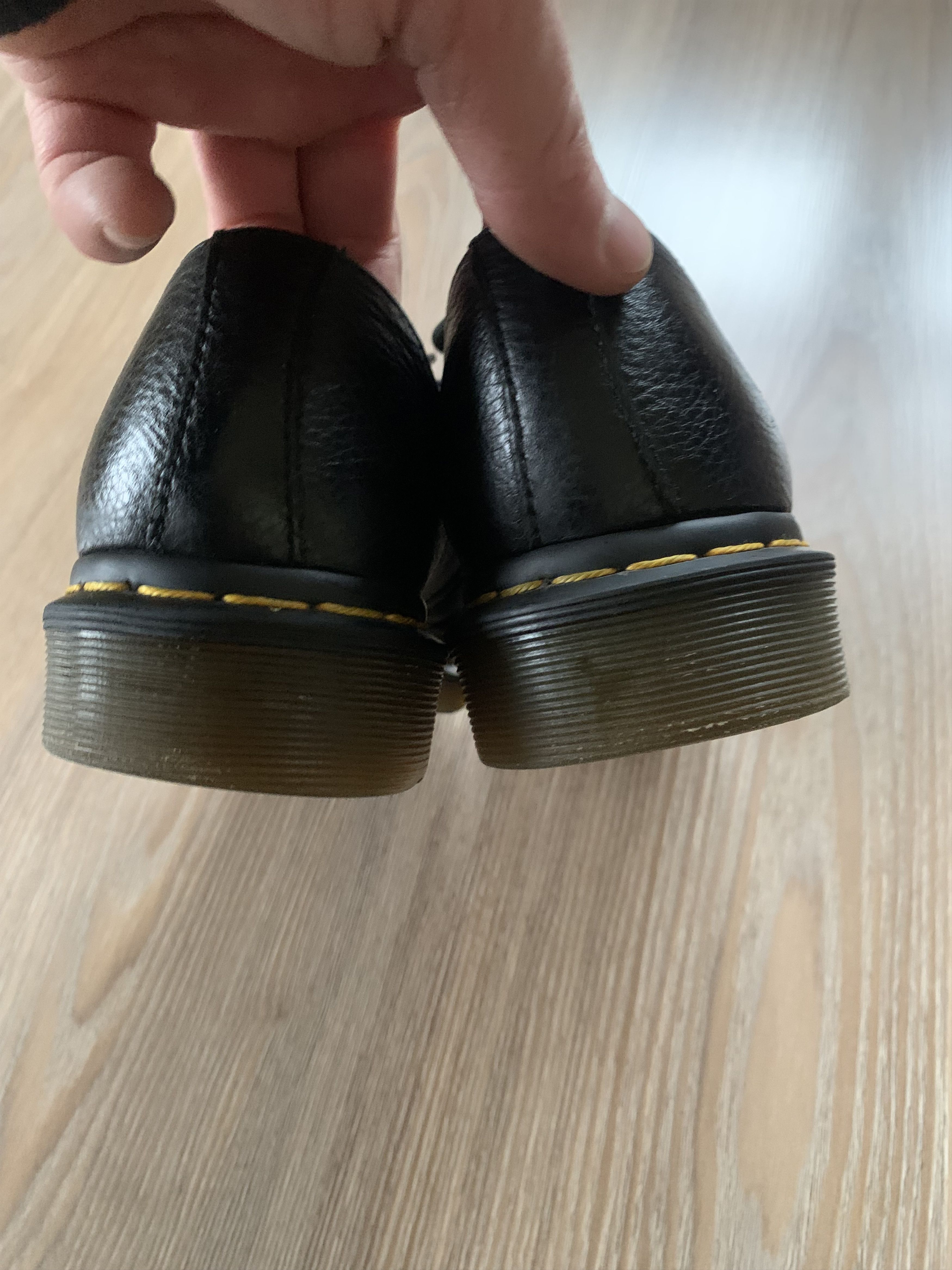 Dr. Martens Dr. Martens 1461 Black Smooth Leather Shoes Size US 6 / EU 39 - 9 Thumbnail