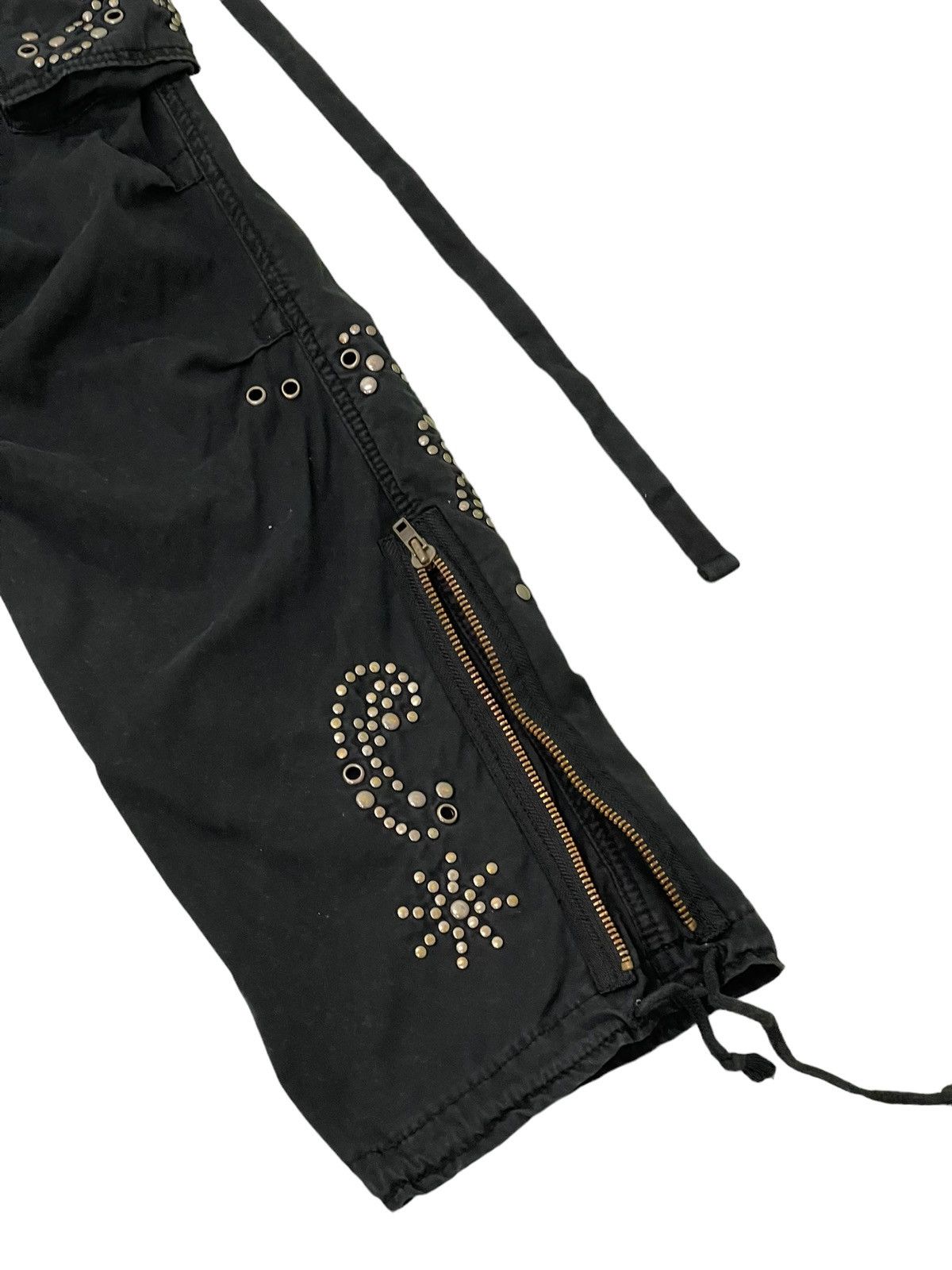 Japanese Brand Cargo Pant Royal Blue Regular Fit 6🟦9 Size US 33 - 4 Thumbnail