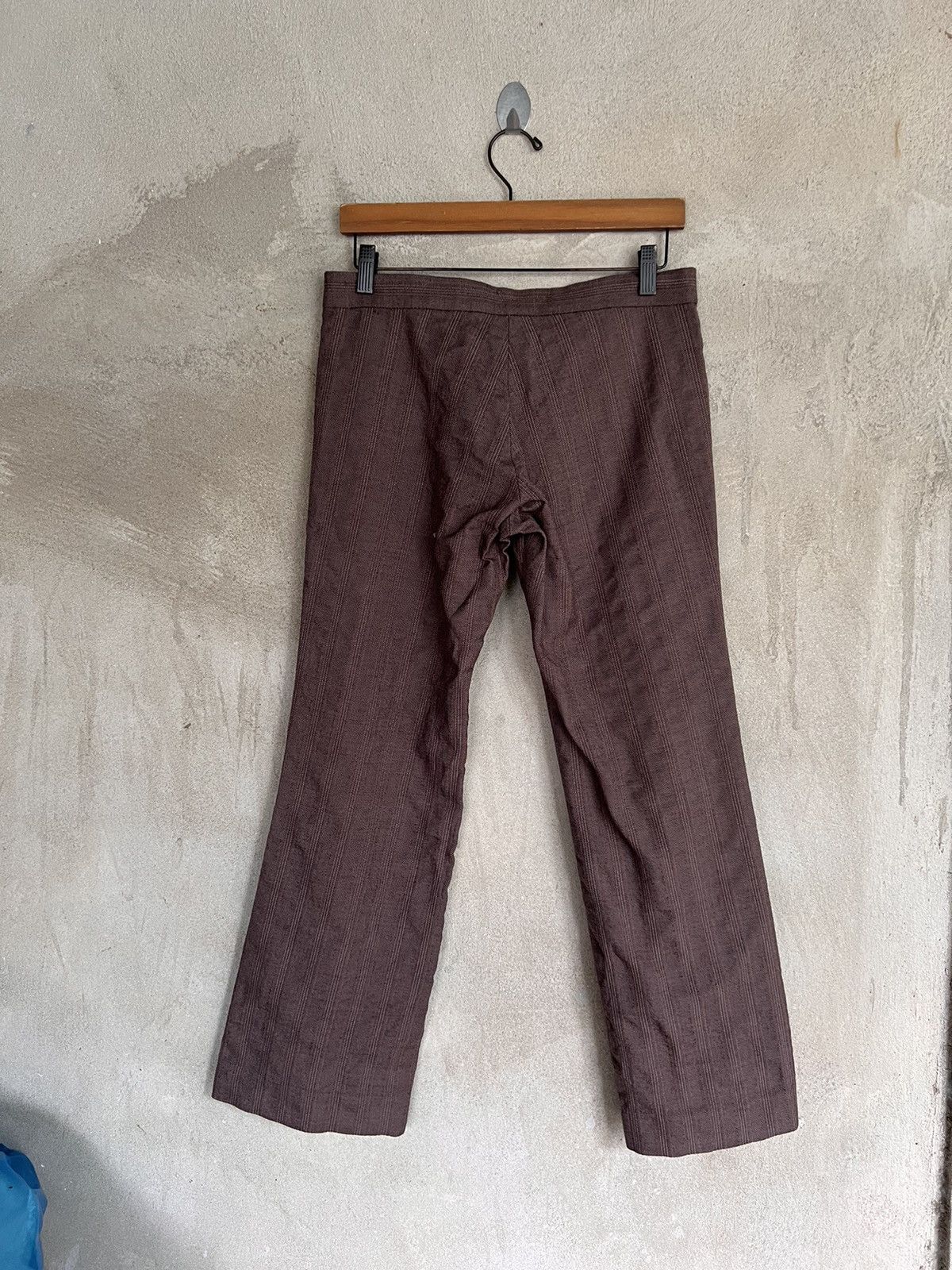 Comme des Garcons Junya Watanabe Commedes Garçons Flare Wool Pant Size 31" - 5 Thumbnail