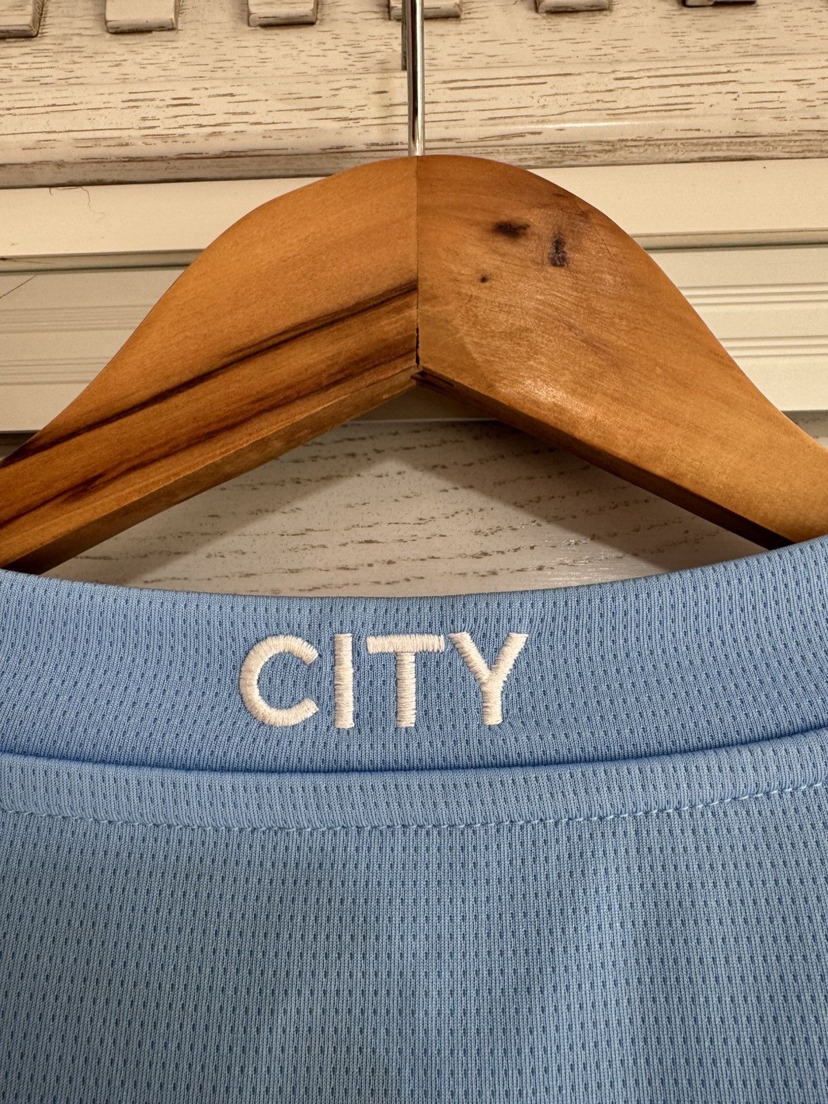 Puma Manchester City 2023-2024 Home Soccer Jersey Football Kit Size US XXL / EU 58 / 5 - 12 Thumbnail