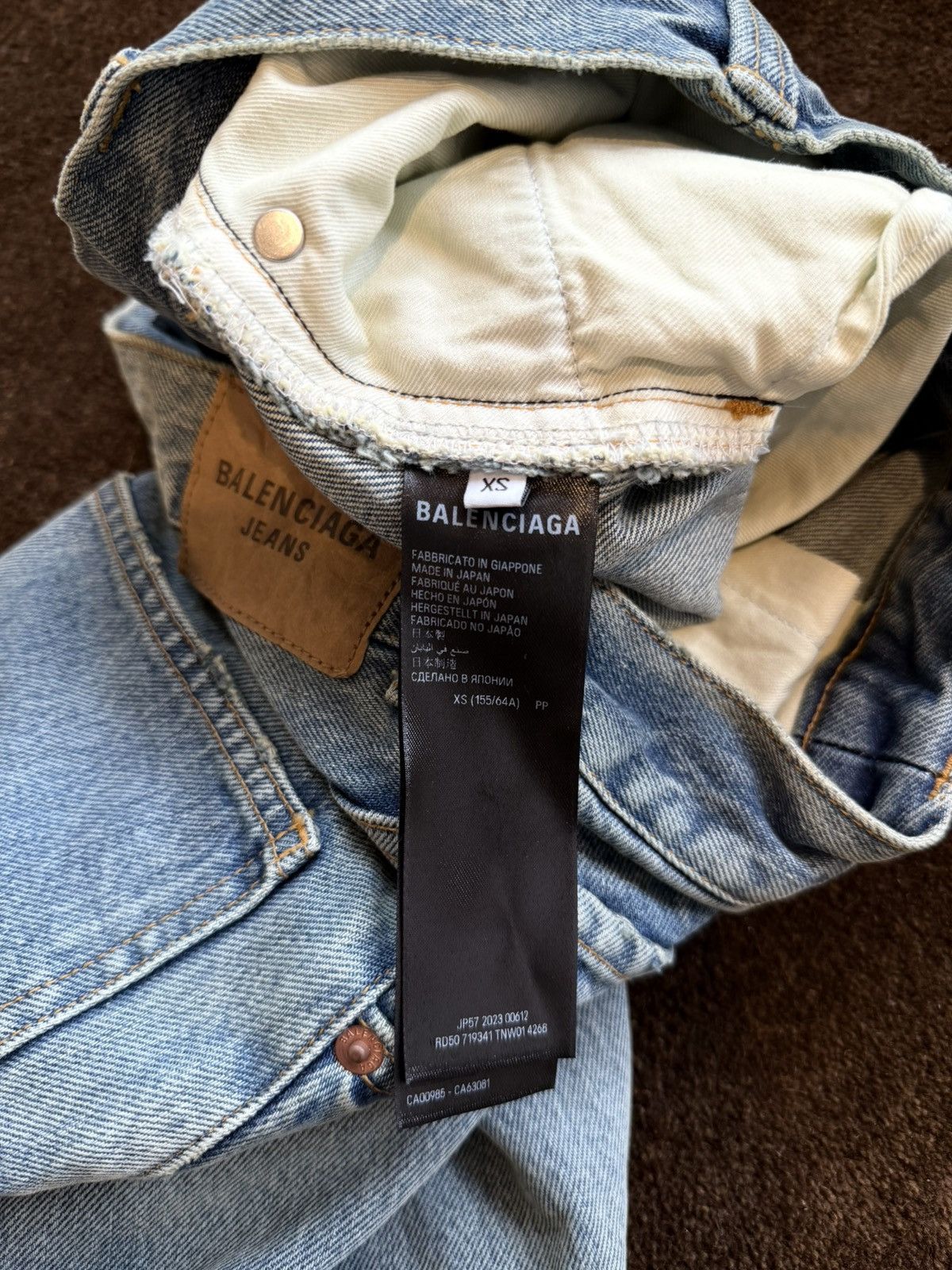 Balenciaga Large Baggy Jeans Winter 22 Size US 30 / EU 46 - 5 Thumbnail