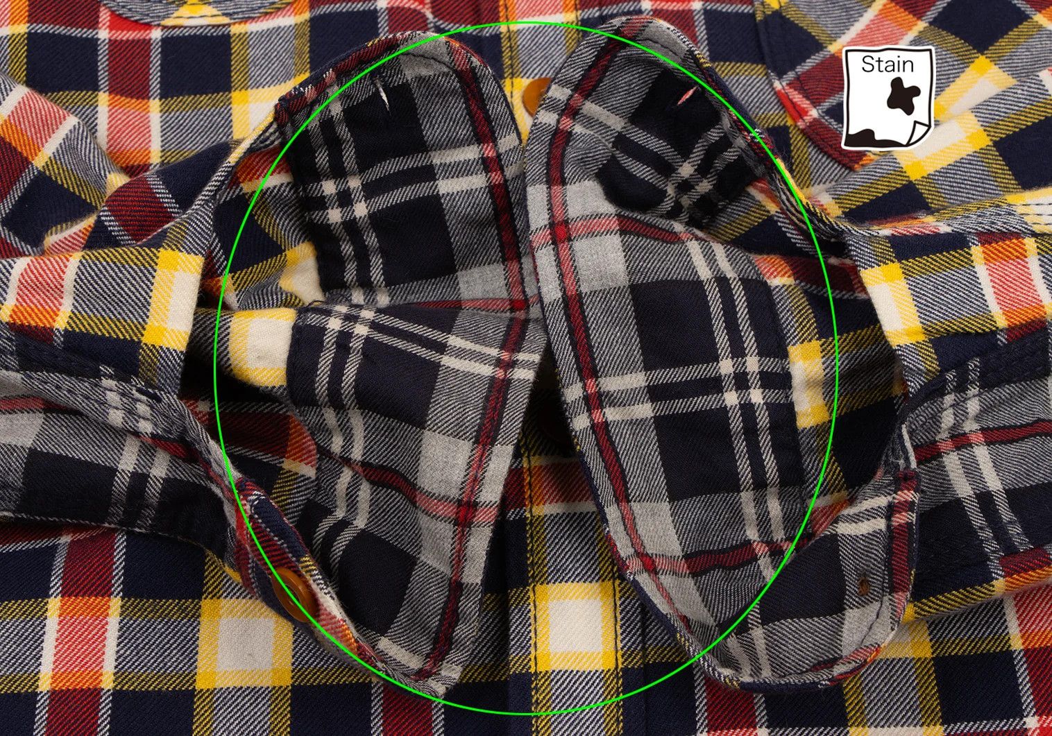 Junya Watanabe Checkered Flannel Shirt in Yellow and Red, Size XS Size US XS / EU 42 / 0 - 10 Thumbnail