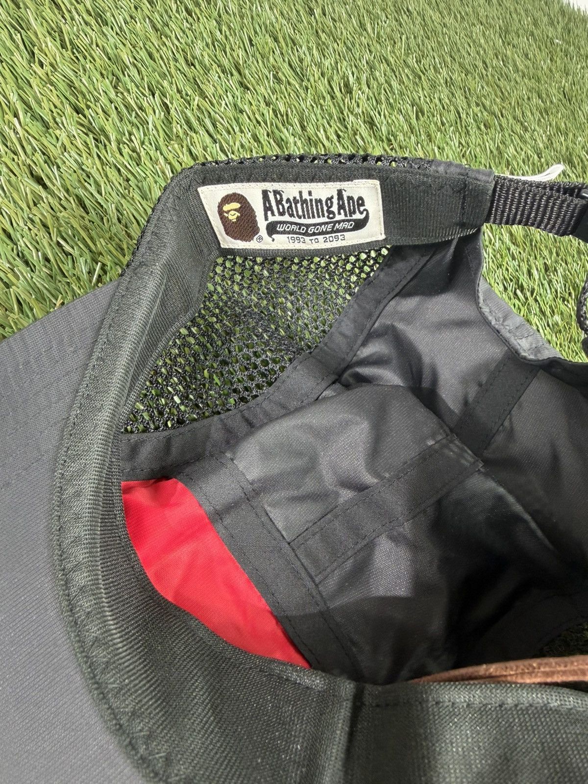 Bape BAPE (A Bathing Ape) Mesh Panel Camp Cap Size ONE SIZE - 3 Thumbnail