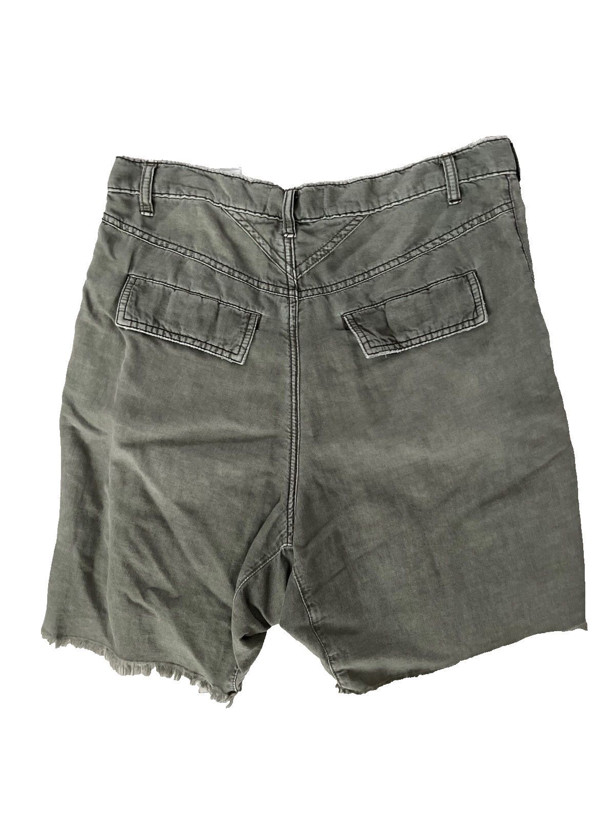 Free People Free People We the Free High Rise Shorts Army Green ( 4 ) Size 27" / US 4 / IT 40 - 2 Thumbnail