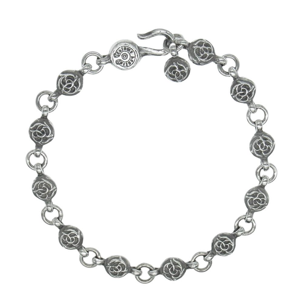 Chrome Hearts Chrome Hearts Floral Ball Bracelet - 9.5 inch | Grailed