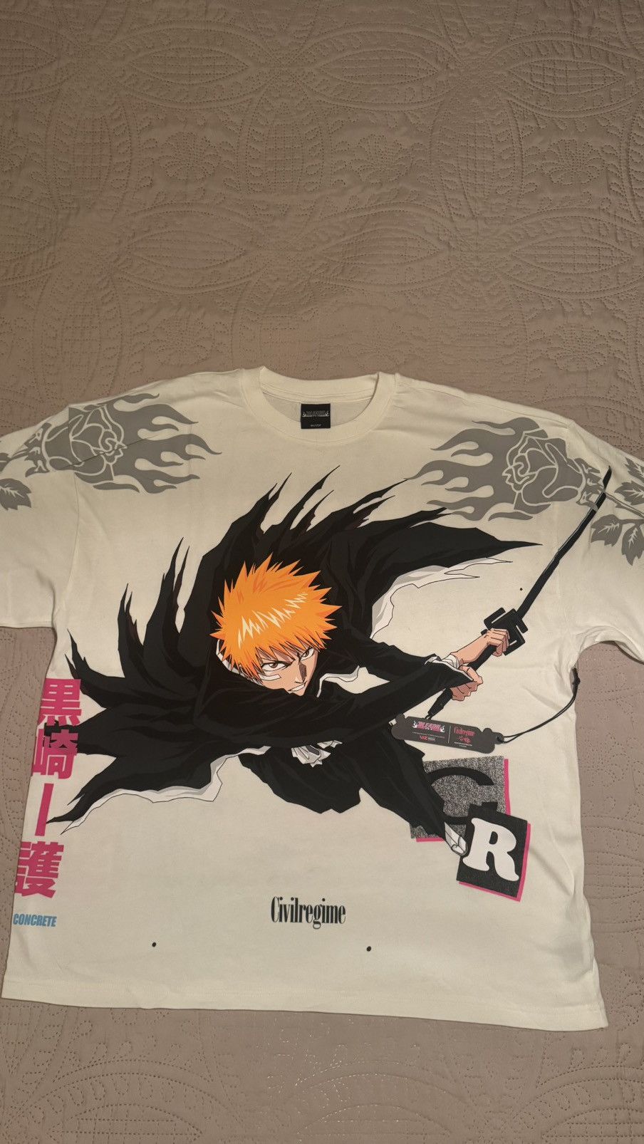 Civil Regime Civil Regime x Bleach Graphic Tee Size US XXL / EU 58 / 5 - 2 Thumbnail