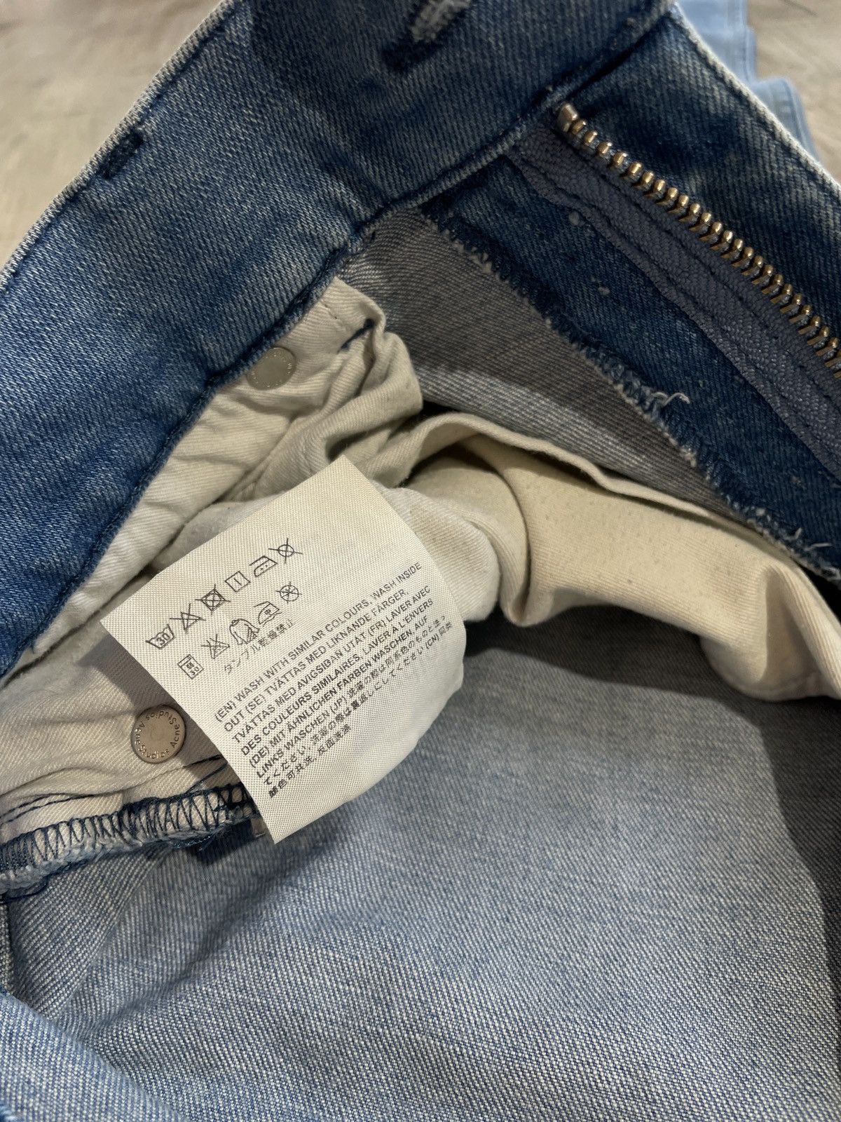Acne Studios × Vintage Acne Studios Ace Wave 33/34 Skinny Jeans Size US 33 - 10 Thumbnail