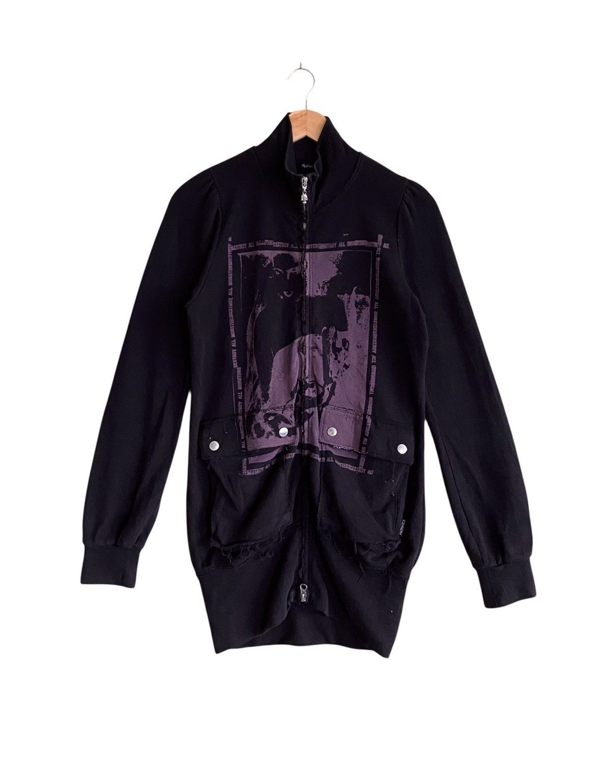 Hysteric Glamour Very Rare Vintage Brand Hysteric Glamour Zipper Jacket 2000s Size US S / EU 44-46 / 1 - 1 Thumbnail
